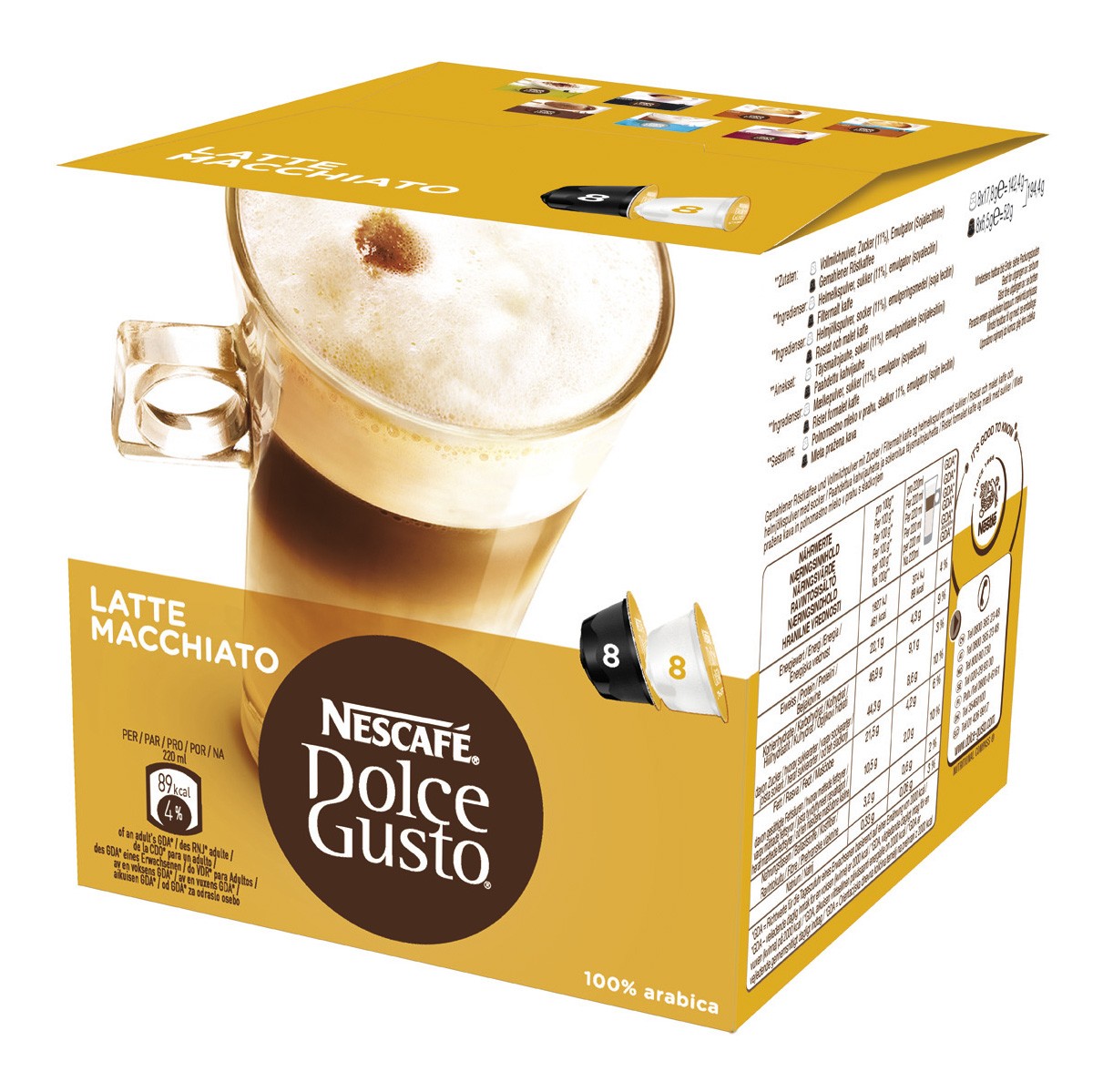 Nescafé Dolce Gusto Latté Macchiatto - kávové kapsu