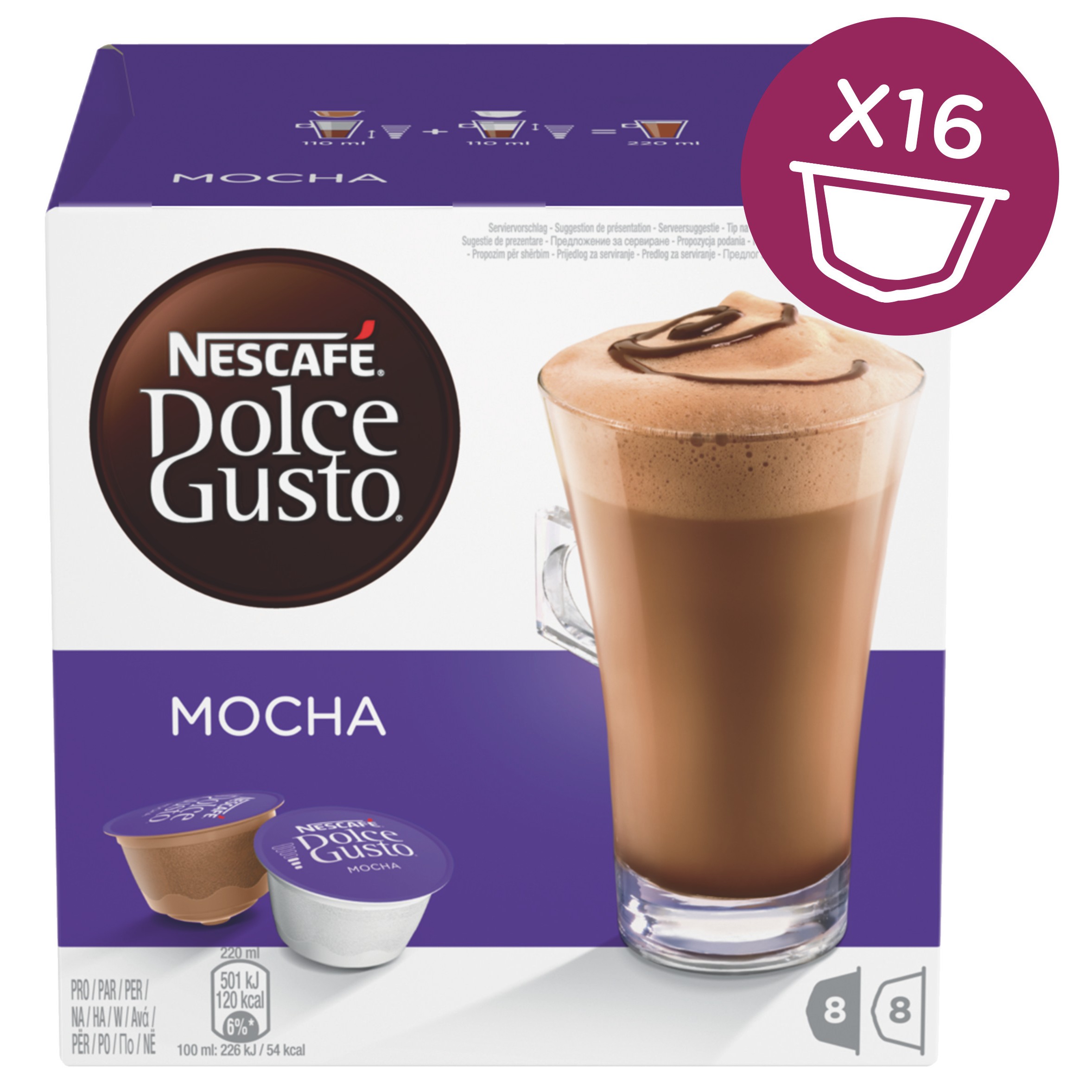 Nescafè Dolce Gusto kapsler - Mocha