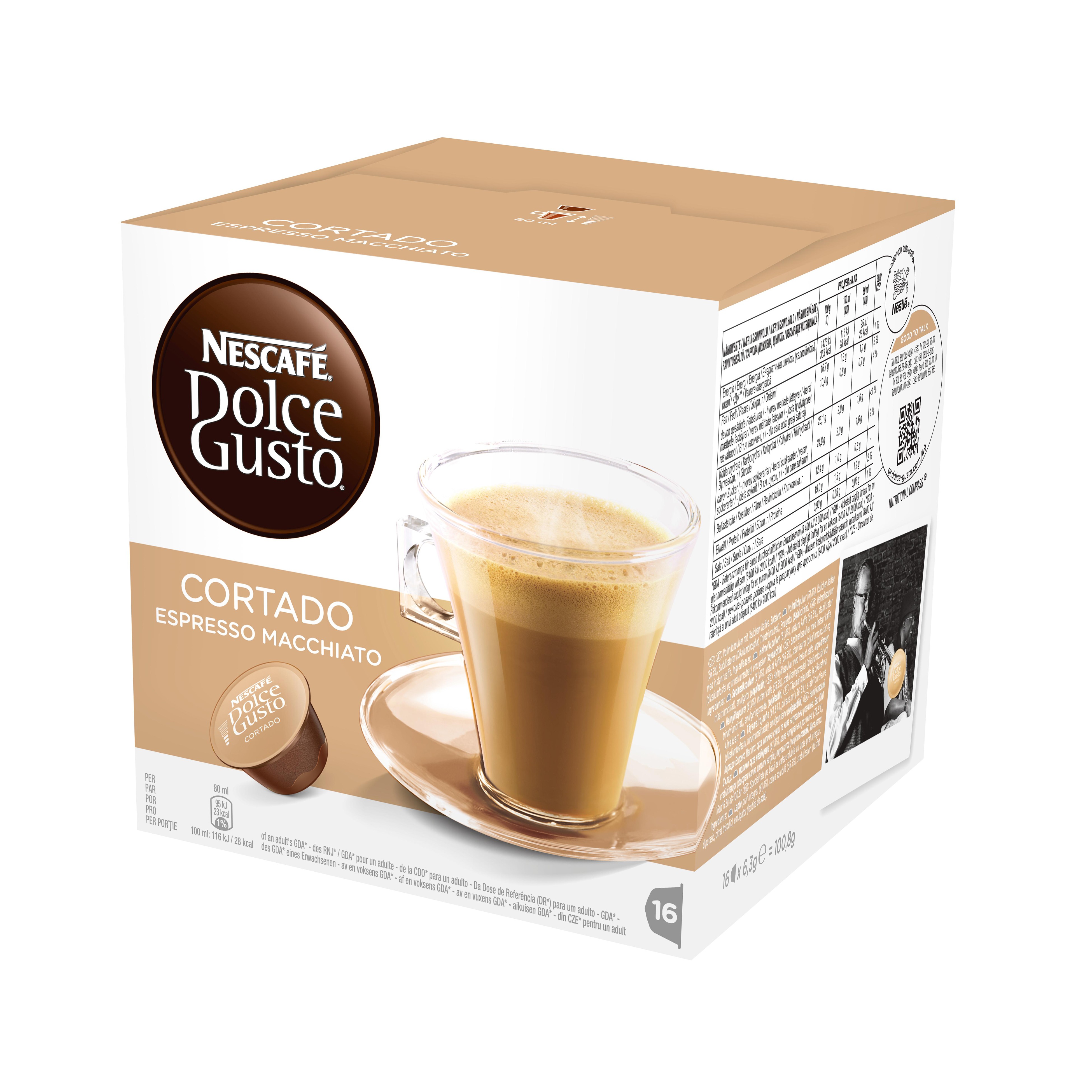 Nescafé Dolce Gusto Cortado Kapsler