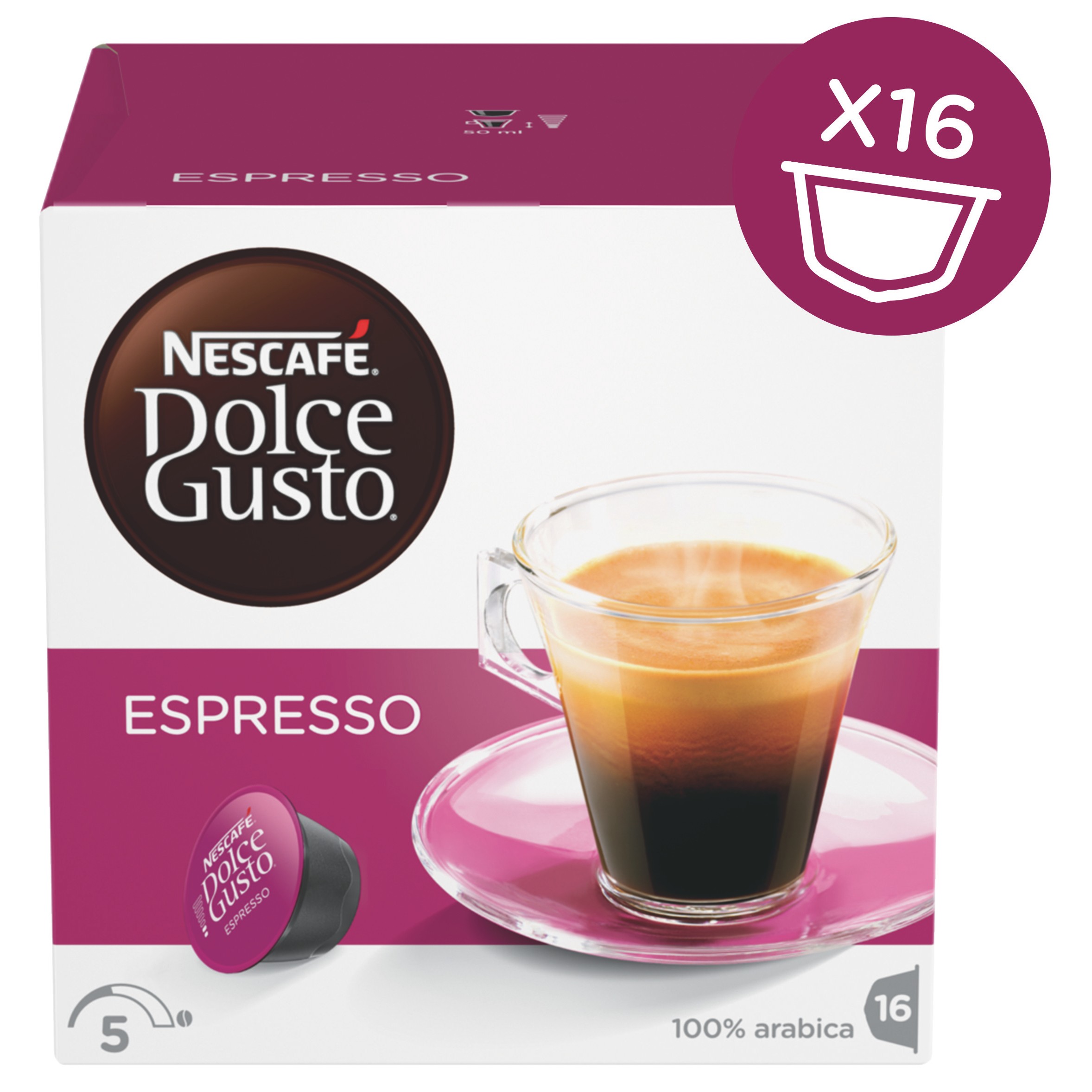 Nescafè Dolce Gusto kapsler - Espresso (koffeinfri