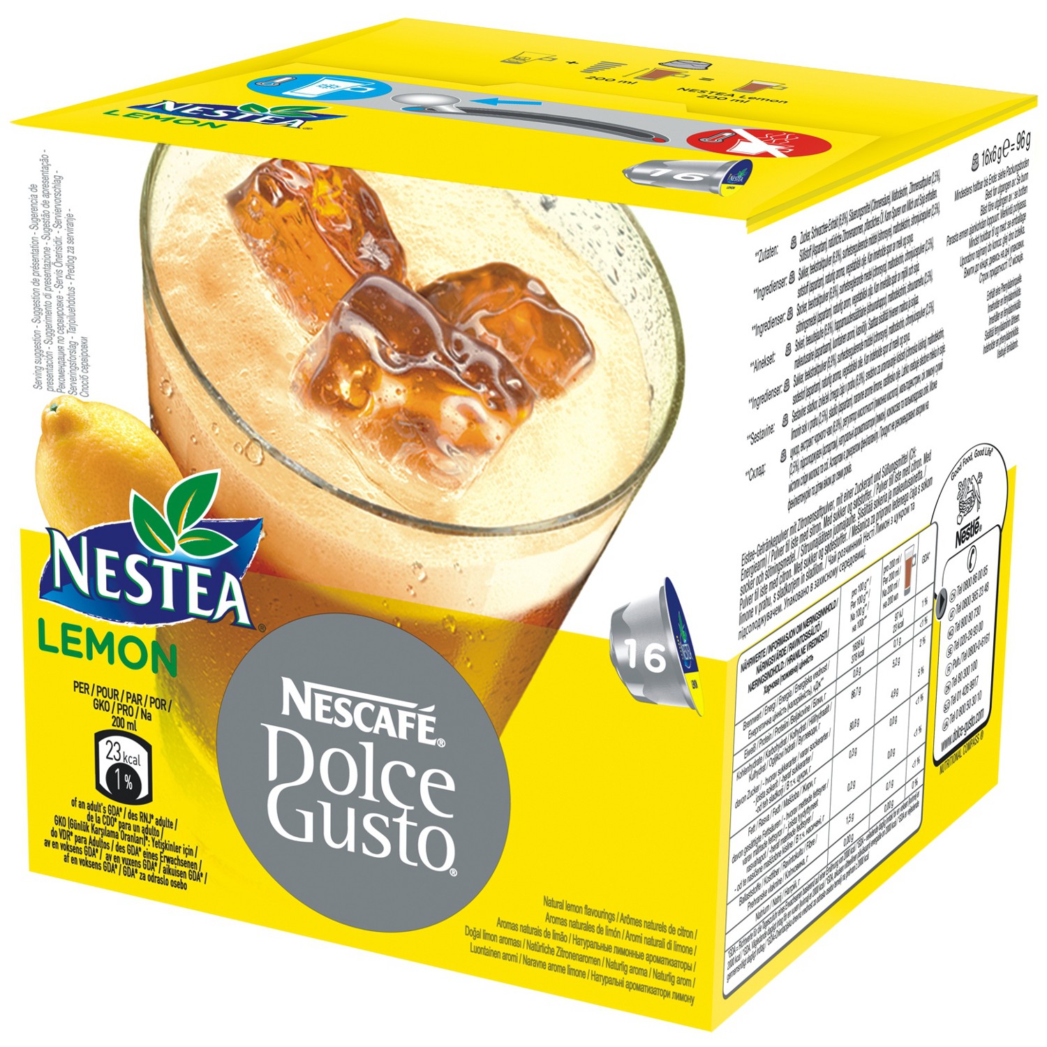 Nescaf&eacute; Dolce Gusto - Nestea IceTea