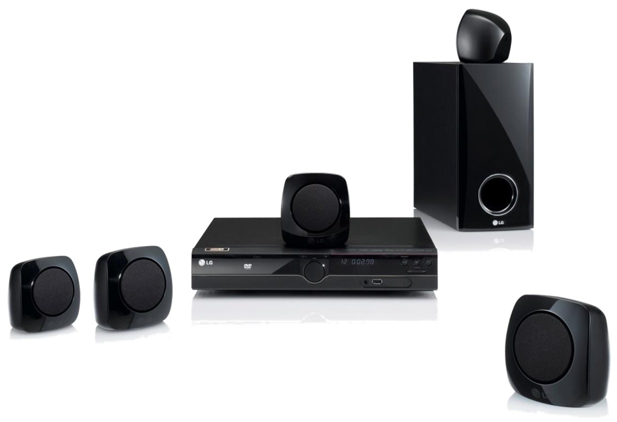 LG 5.1 hjemmekino DVD DH3120S