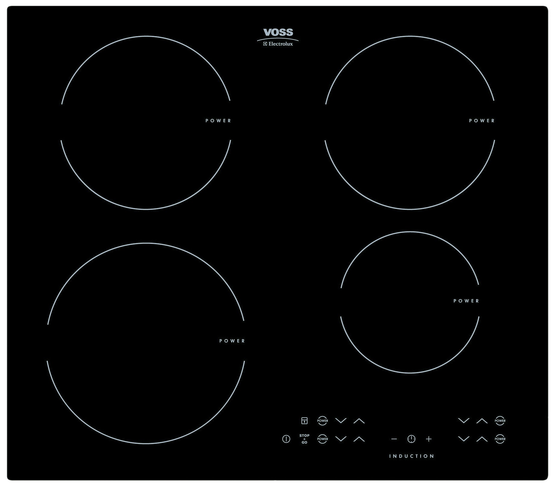 VOSS Electrolux Kogeplade DIK2461UR