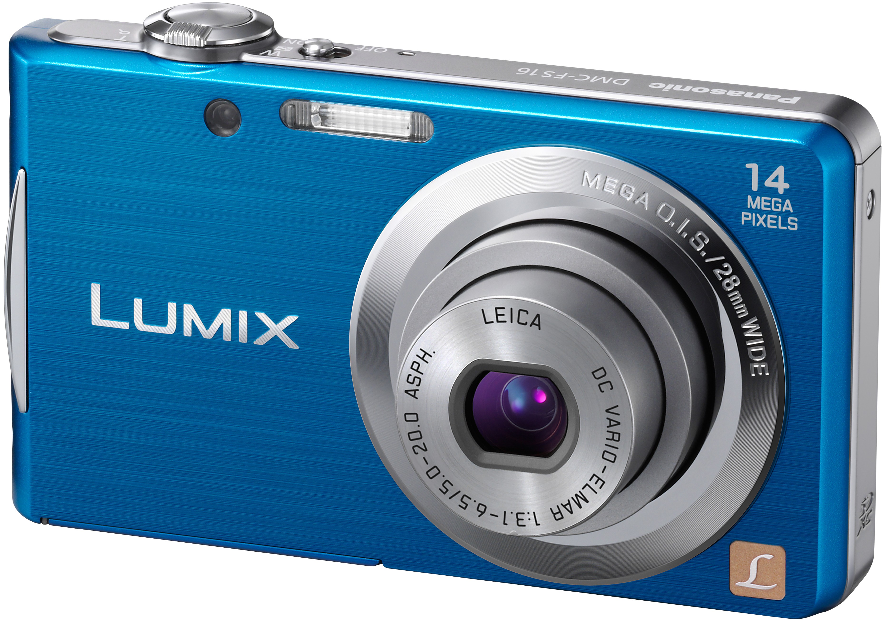 Panasonic LUMIX kompaktkamera DMC-FS16 (bl&aring;)