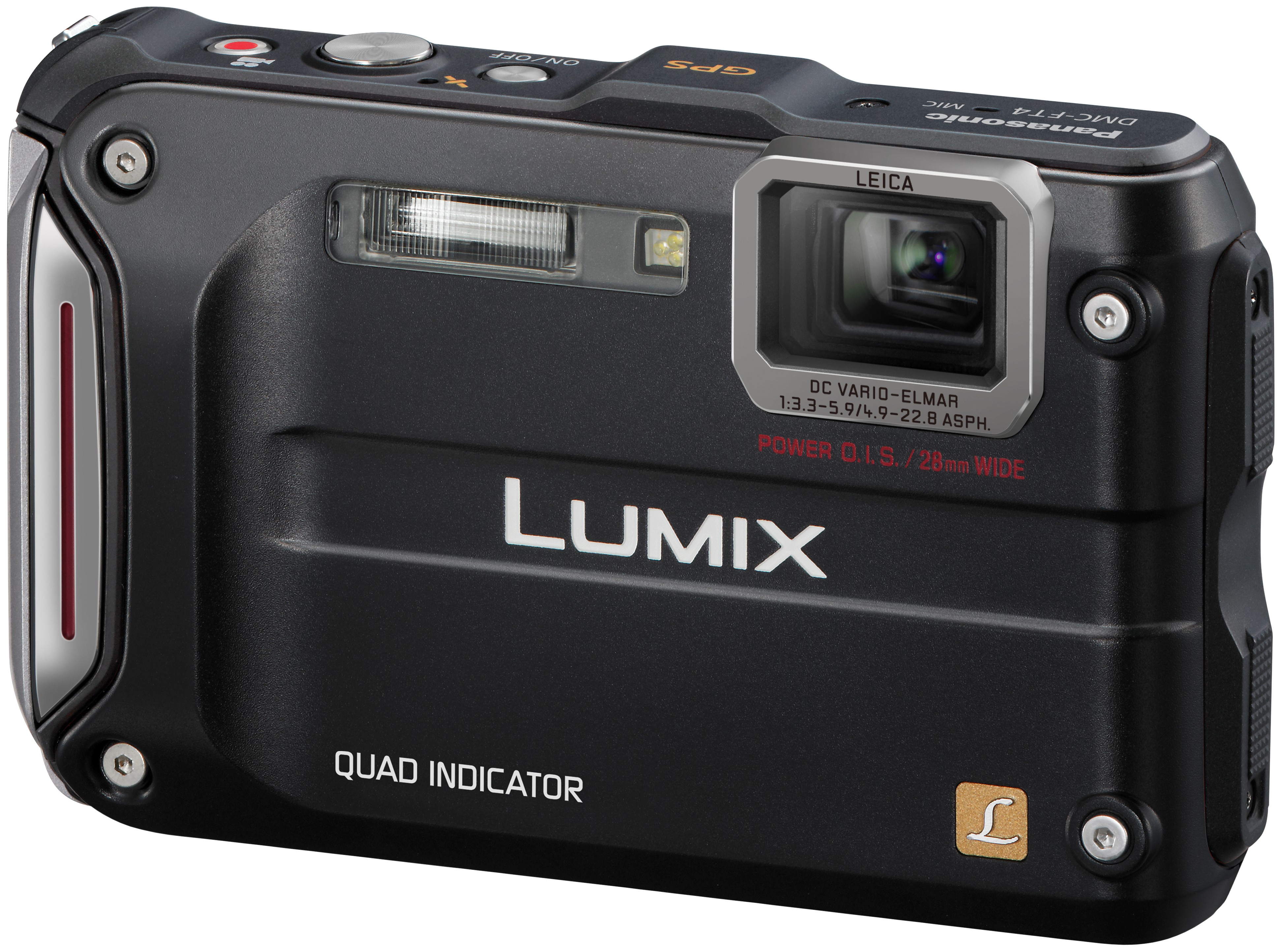 Panasonic Lumix DMC-FT4 Kompaktkamera (svart)