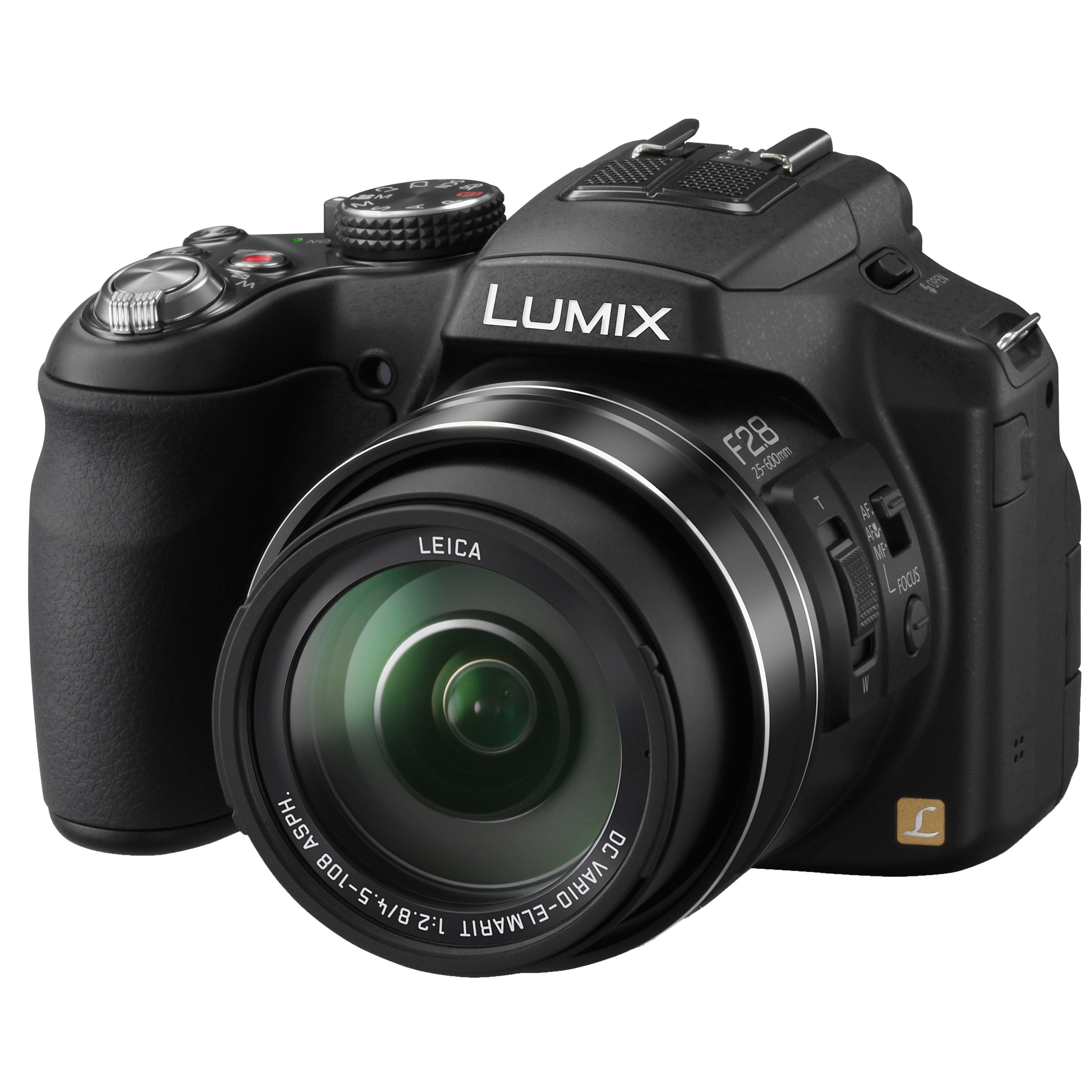 Panasonic Lumix DMC-FZ200 digital kamera (sort)
