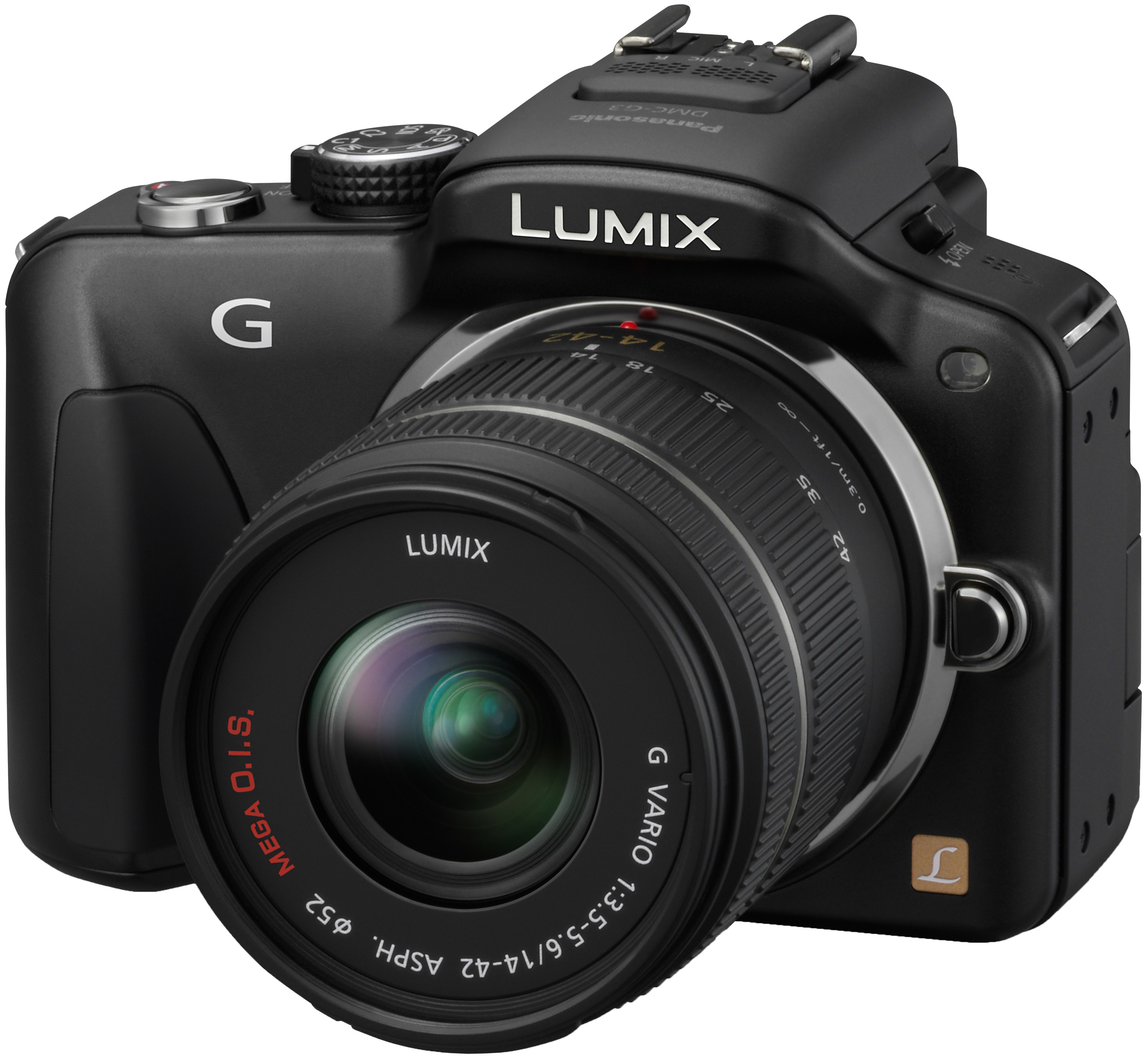 Panasonic DMC-G3 14-42mm Systemkamera (svart)