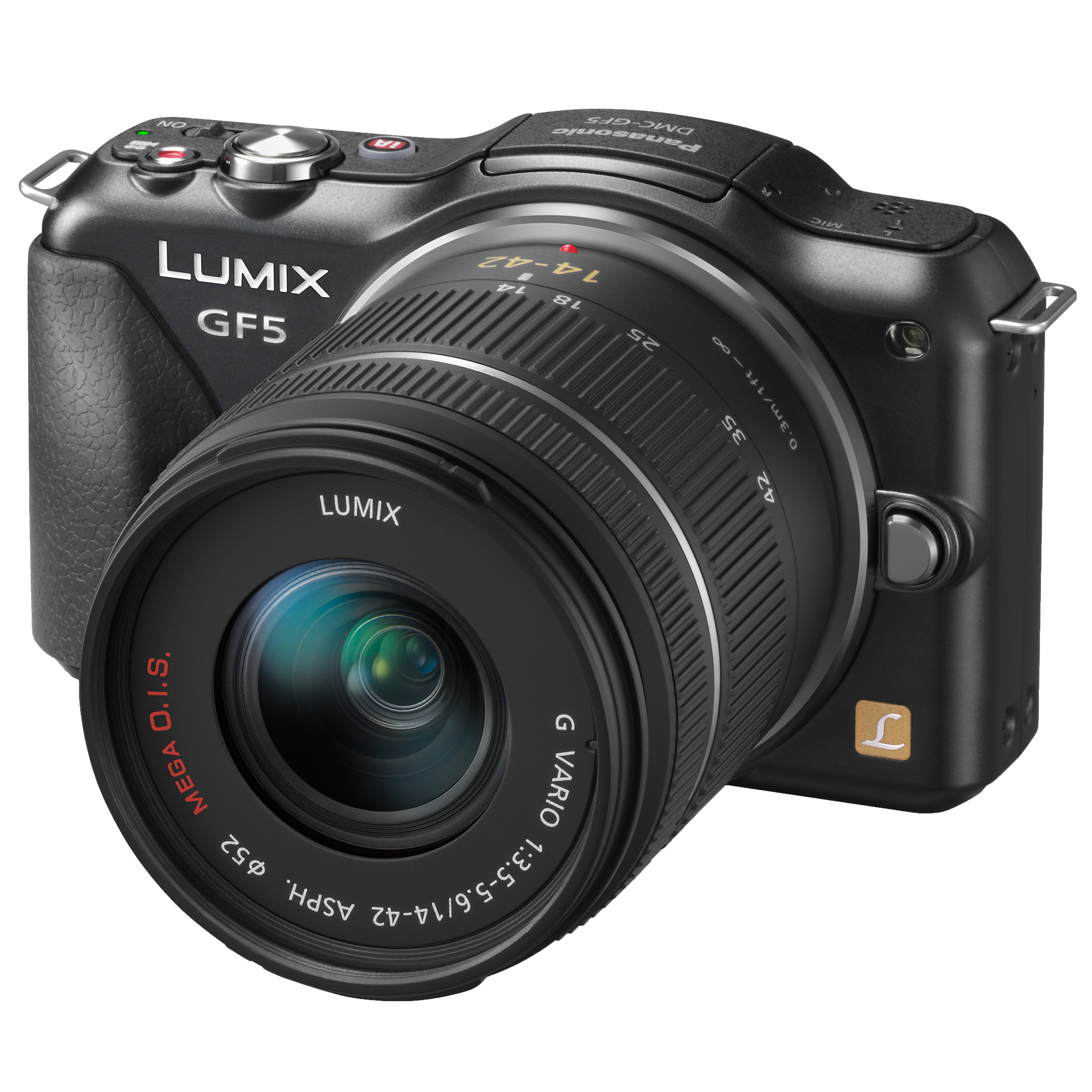 Panasonic DMC-GF5 kompakt systemkamera (sort)