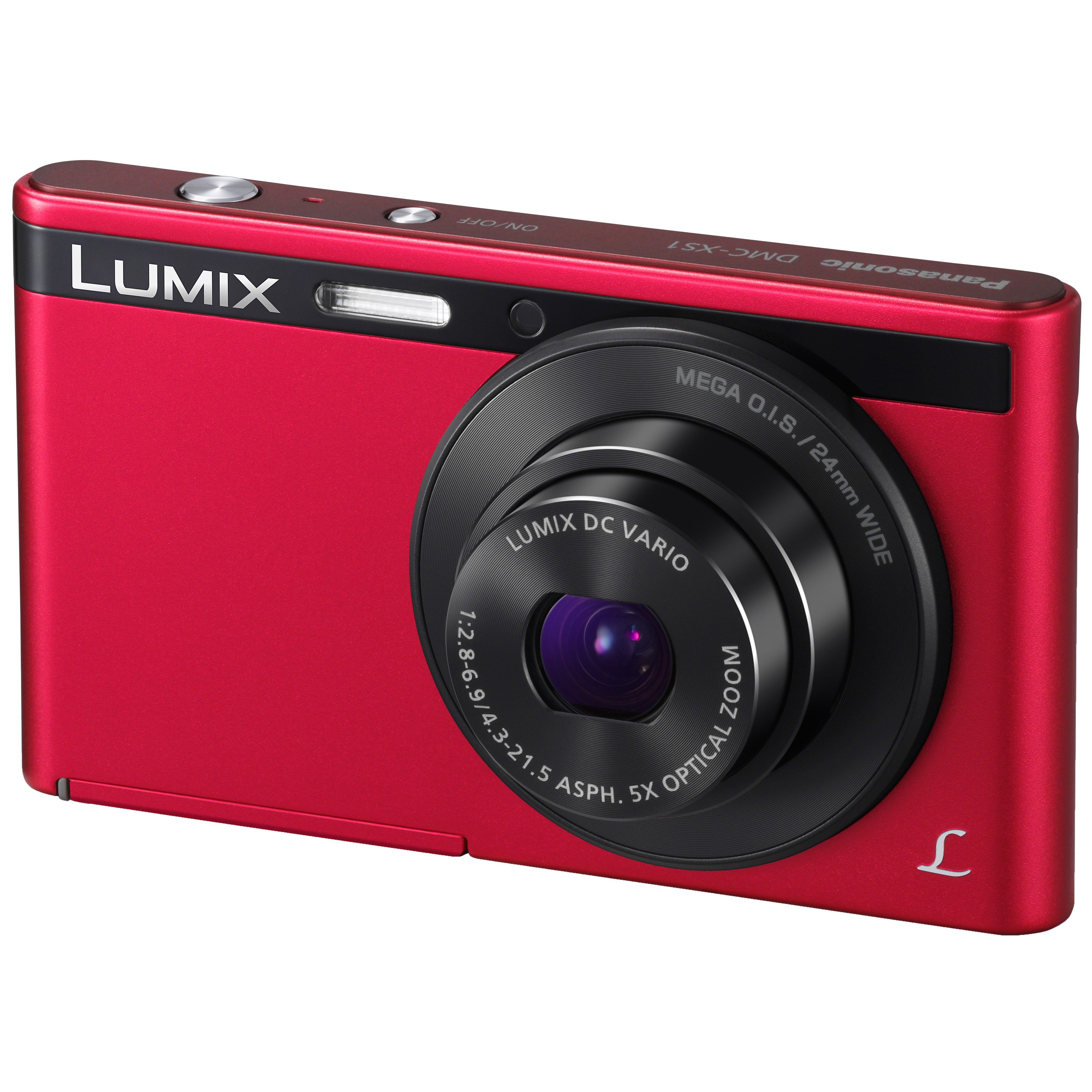 Panasonic DMC-XS1 kompaktkamera (rød)