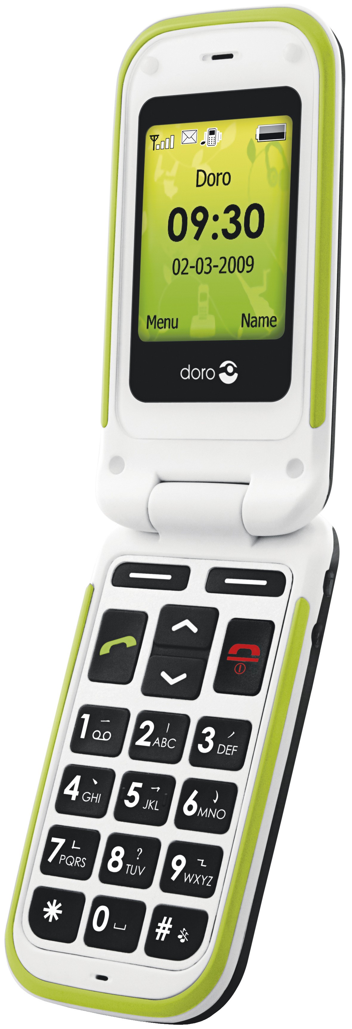 Doro PhoneEasy 410 Mobiltelefon (svart)