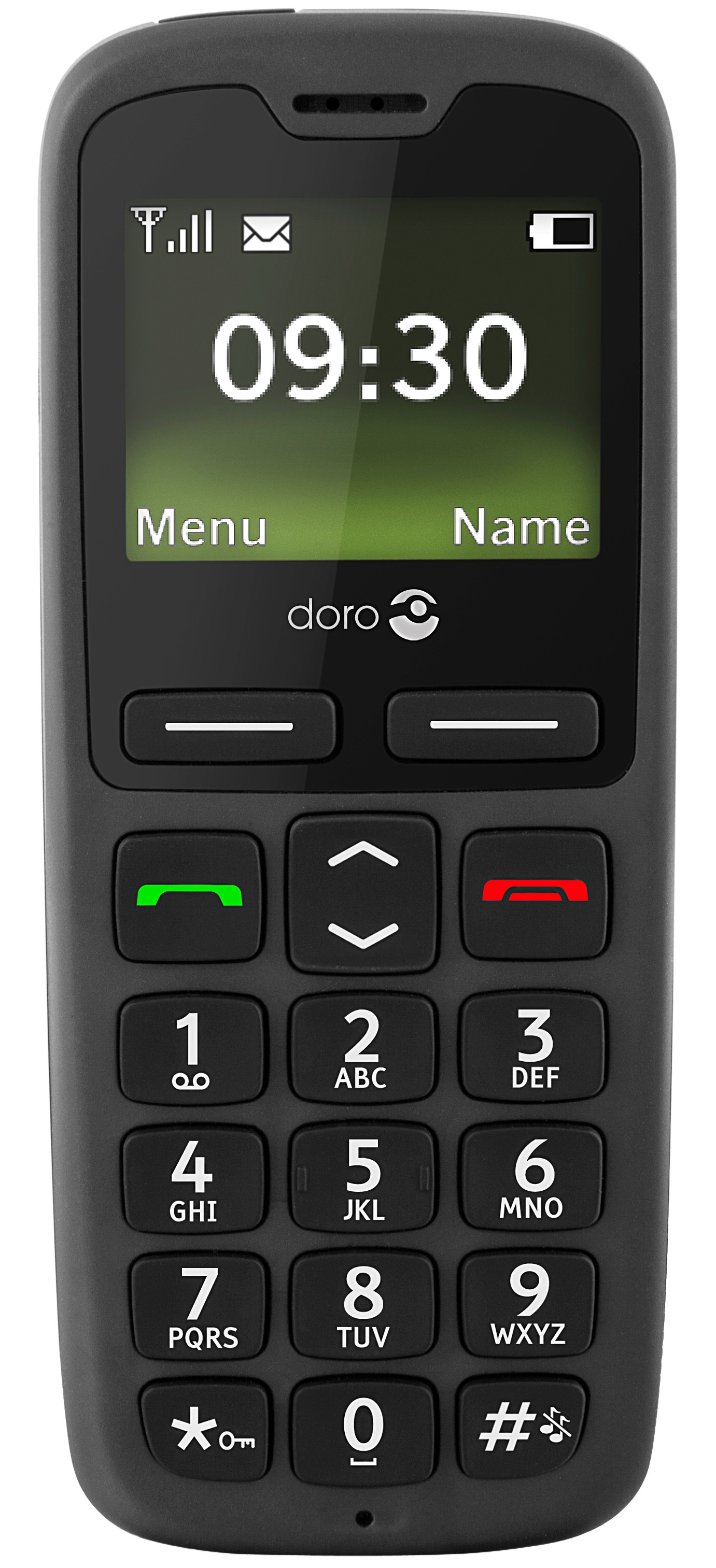 Doro PhoneEasy 505 Mobiltelefon (svart)