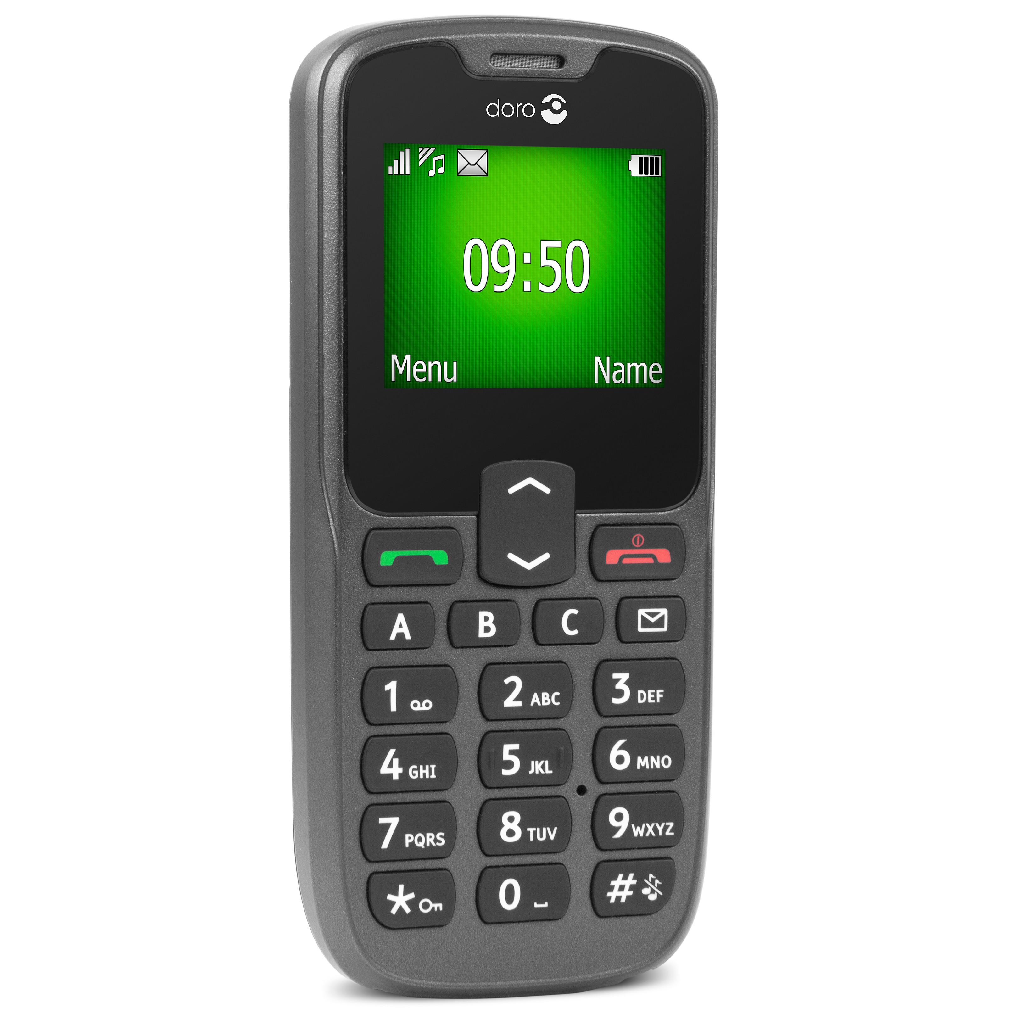 Doro PhoneEasy 507 matkapuhelin (harmaa)