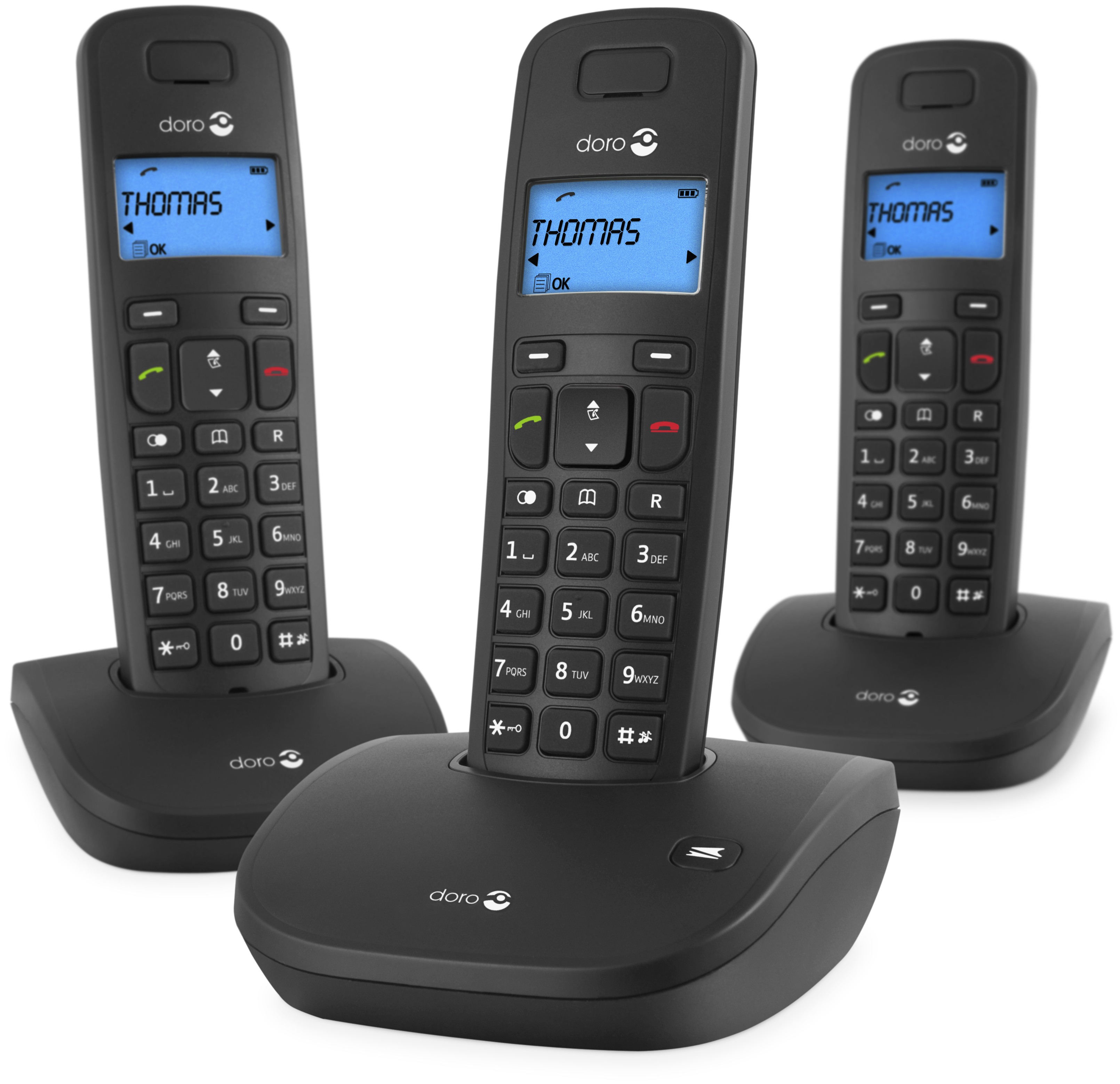 Doro Formula 3 Trio Trådlös telefon