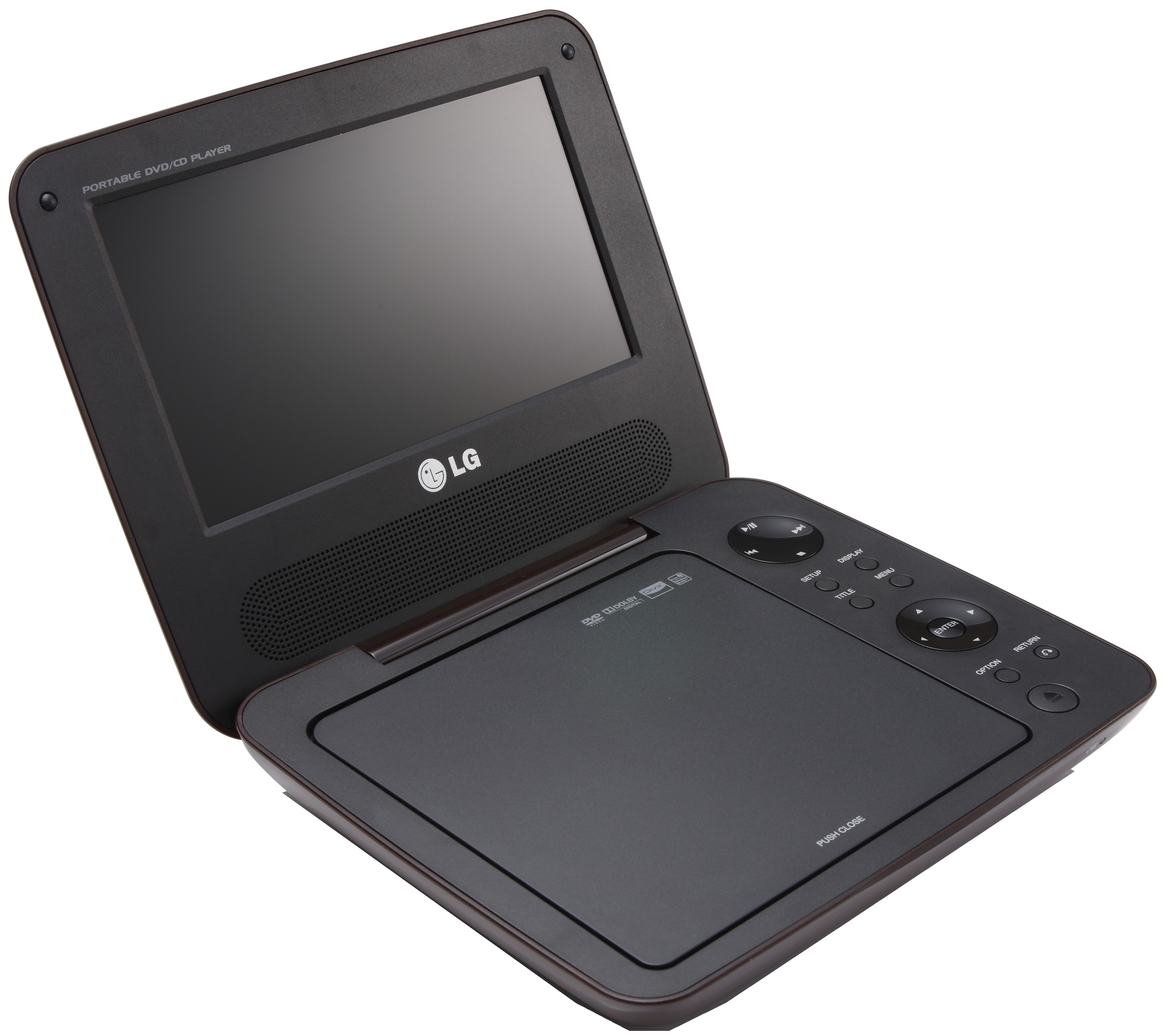 LG 7" B&auml;rbar DVD-spelare DP650