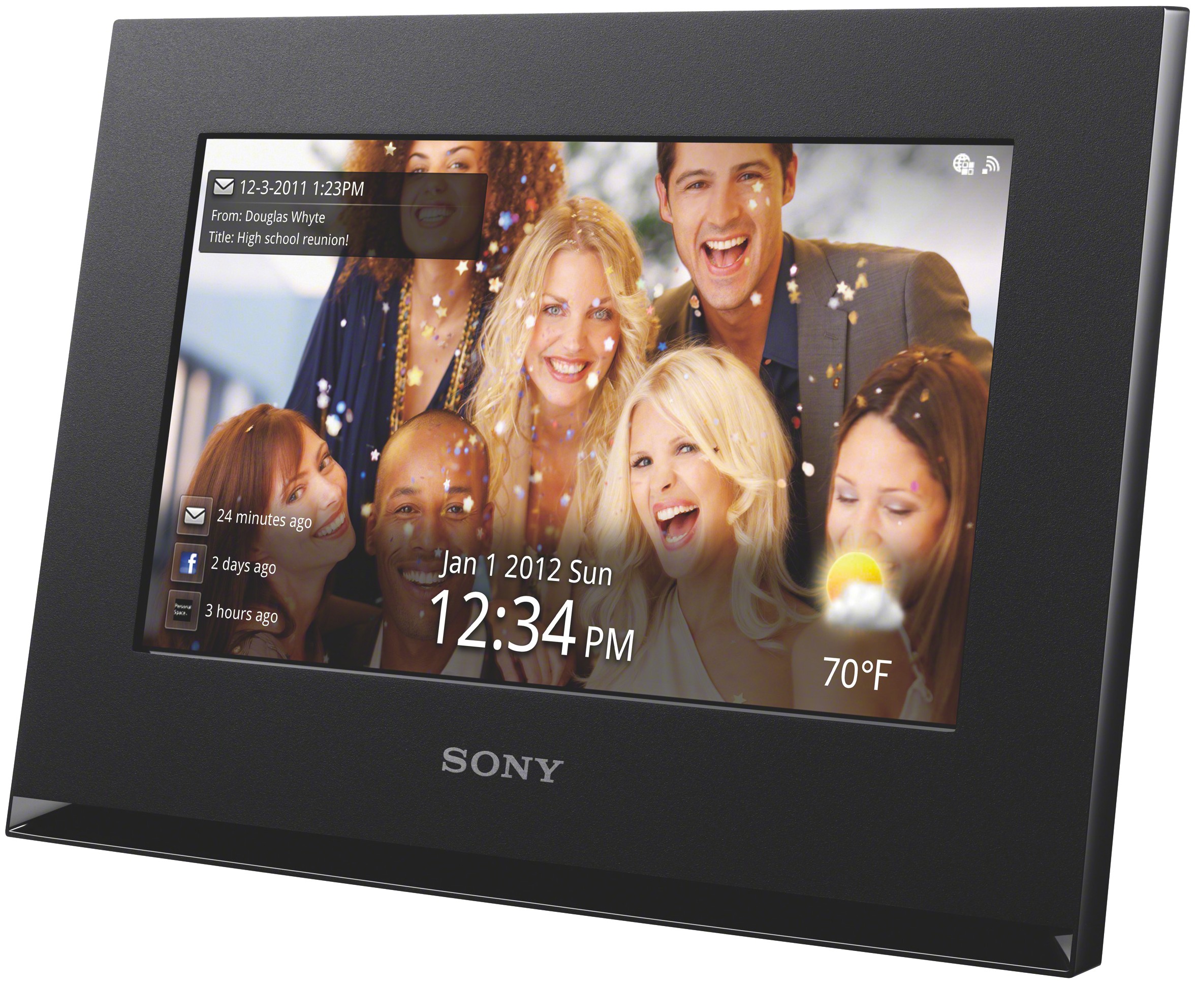 Sony 7" Digital fotoram DPF-WA700