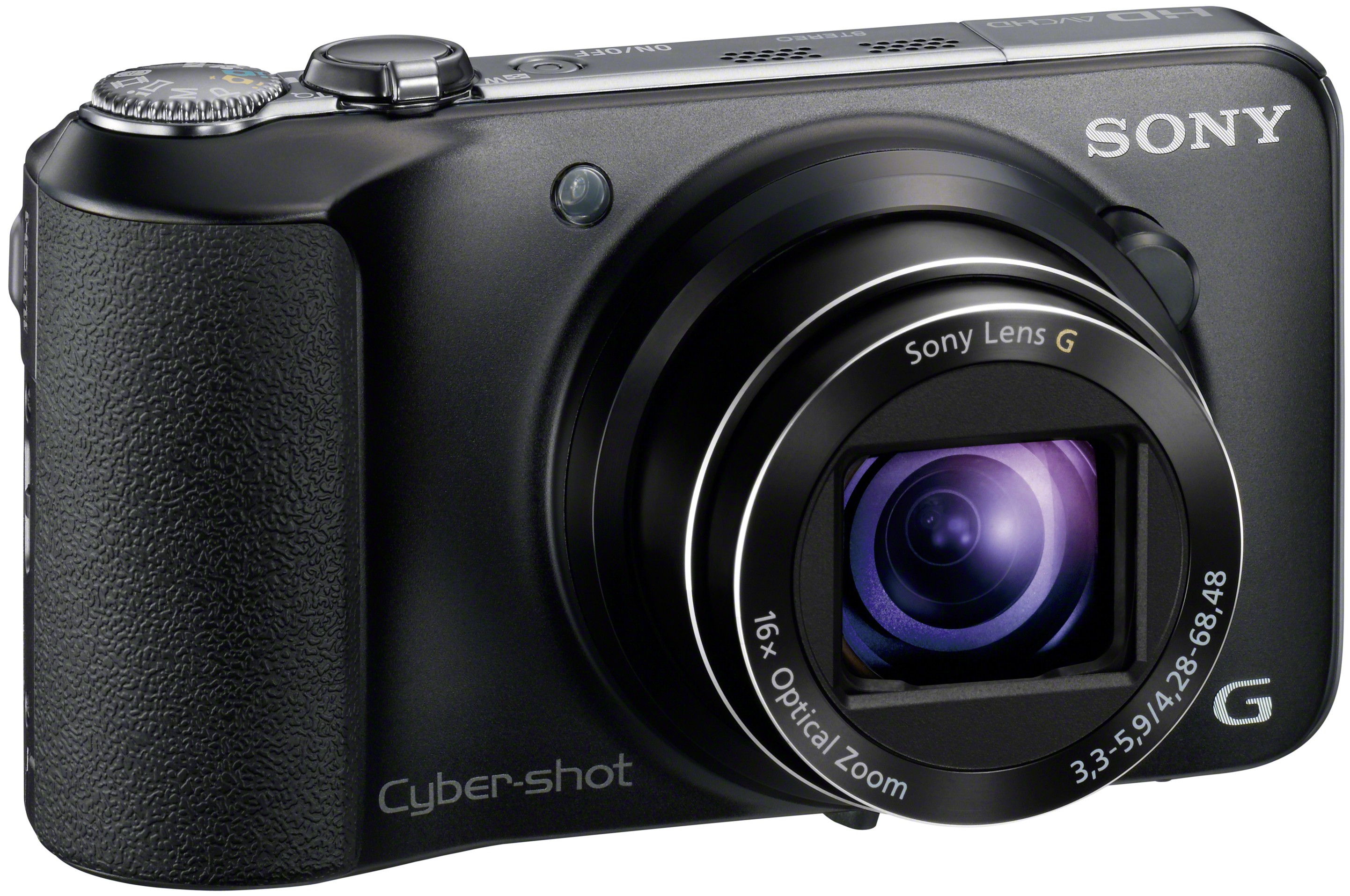 Sony DSC-HX10V kompaktkamera (sort)