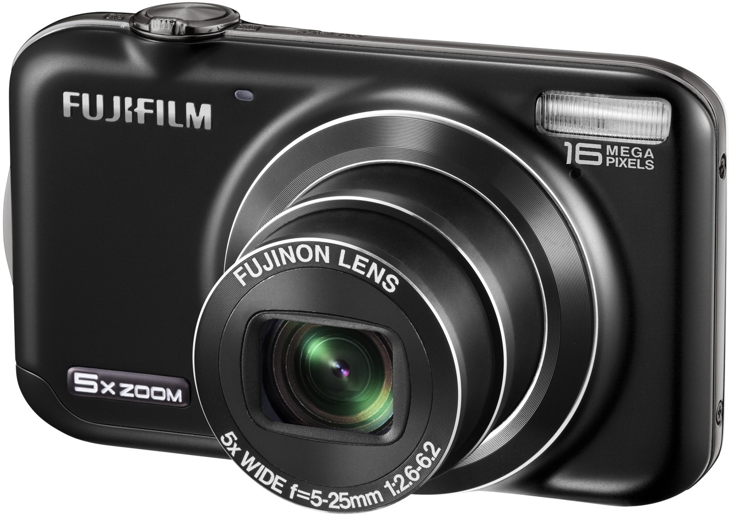 Fujifilm FinePix JX400 Kompaktkamera (svart)