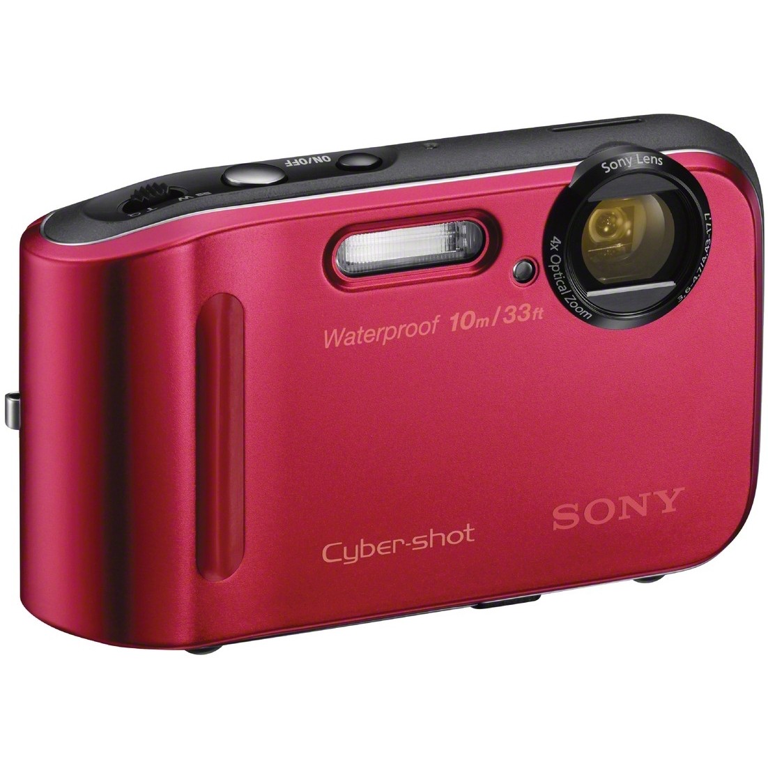 Sony DSC-TF1 kompaktkamera (rød)