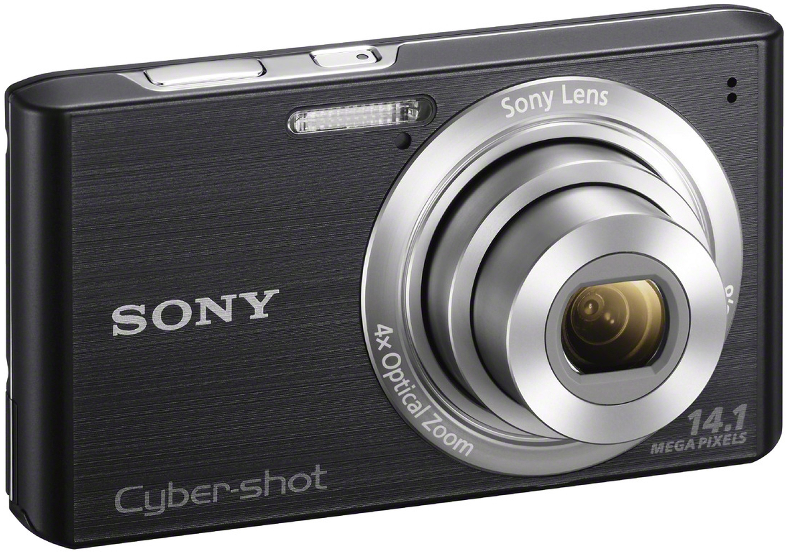Sony DSC-W610 kompaktkamera (sort)