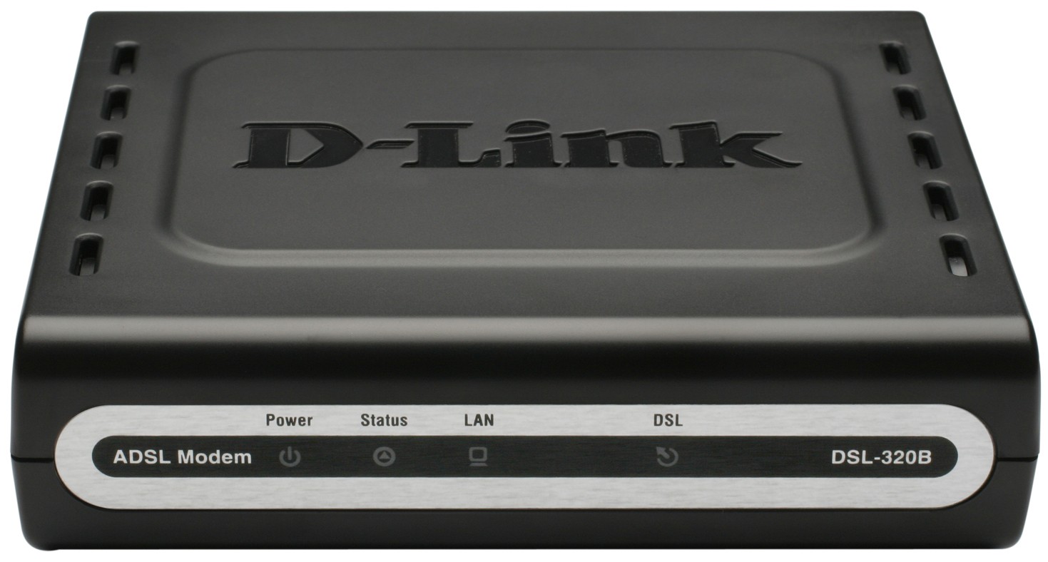 D-Link reititin ADSL2+ modeemi DSL-320B