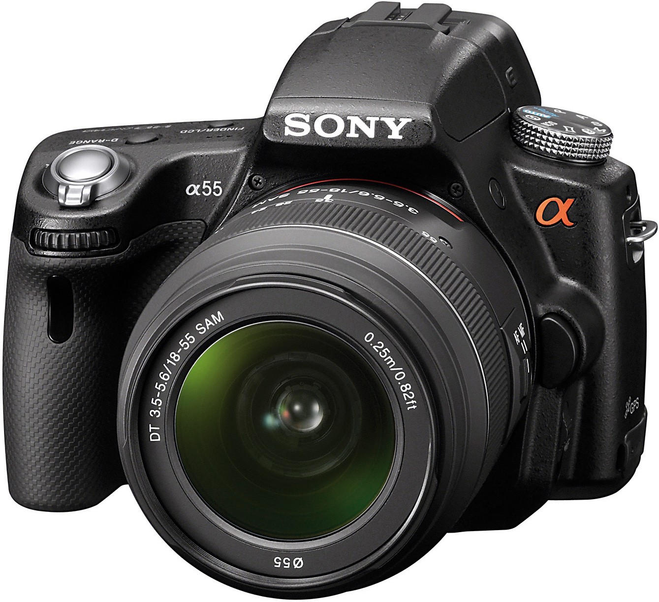 Sony Alpha A55 Systemkamera + 18-55mm Objektiv