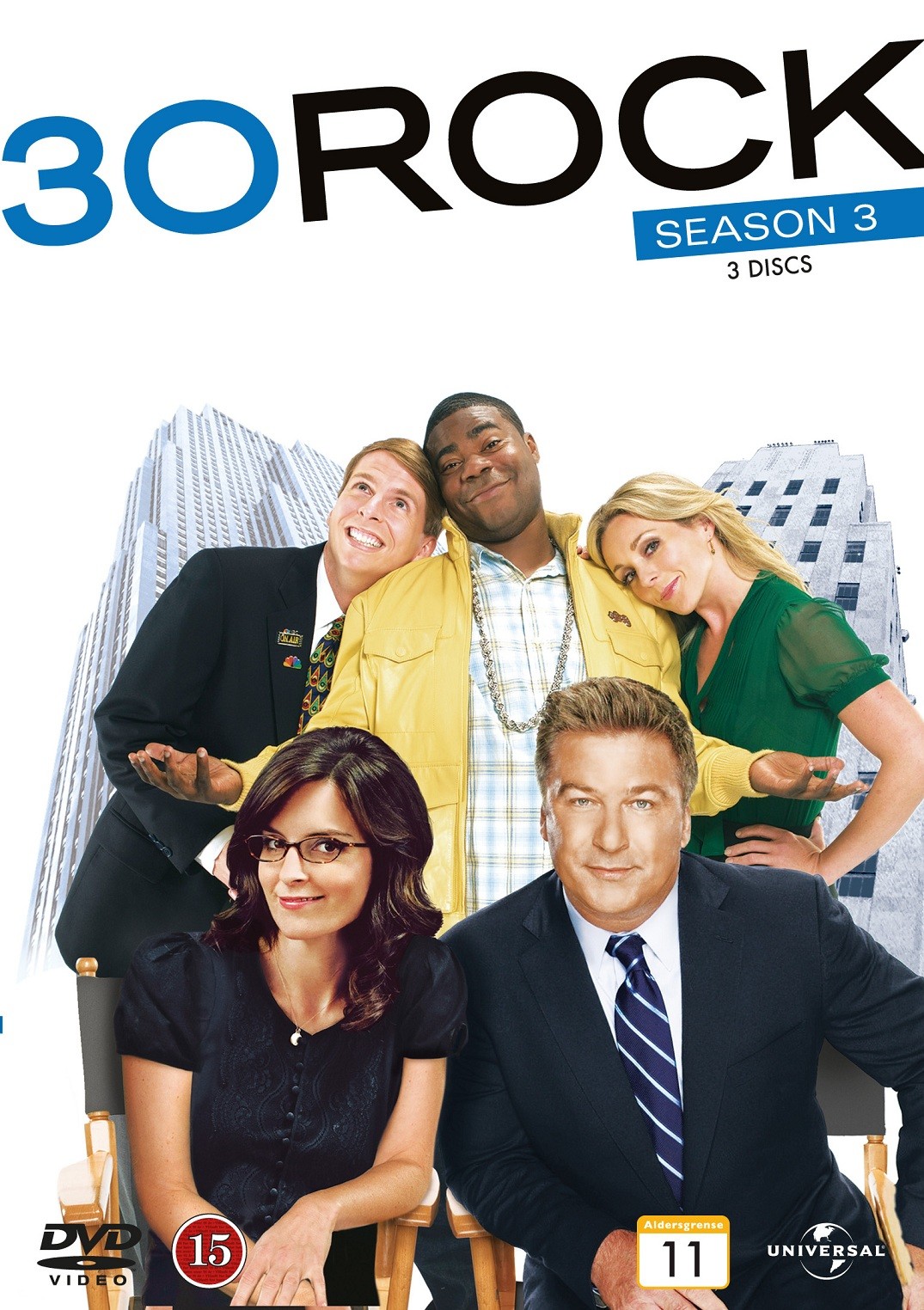 30 Rock: sesong 3 (DVD)