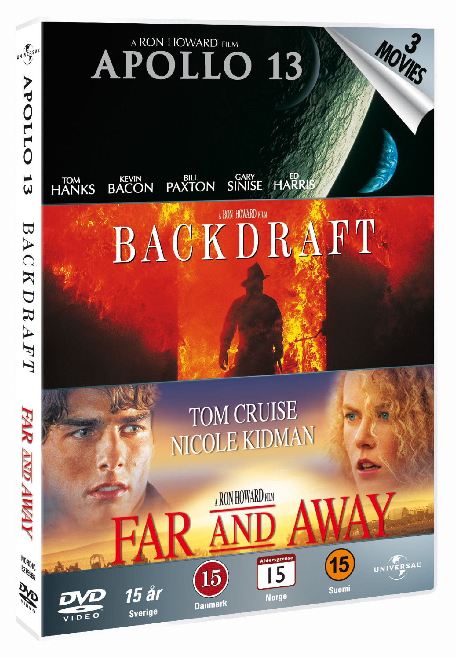 Apollo 13 + Backdraft + Far and Away (DVD)