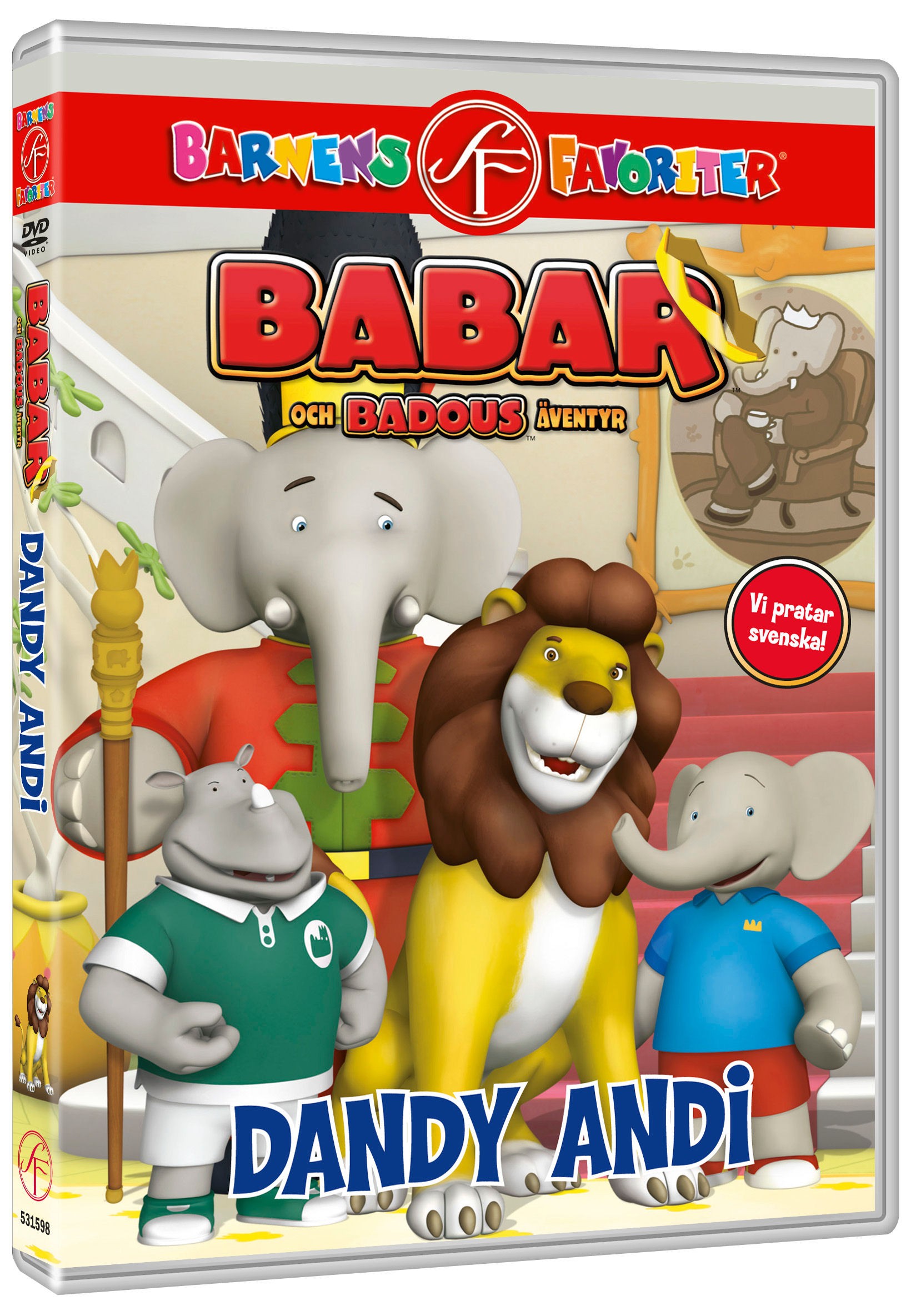 Babar och Badous äventyr - Dandy Andi (DVD)