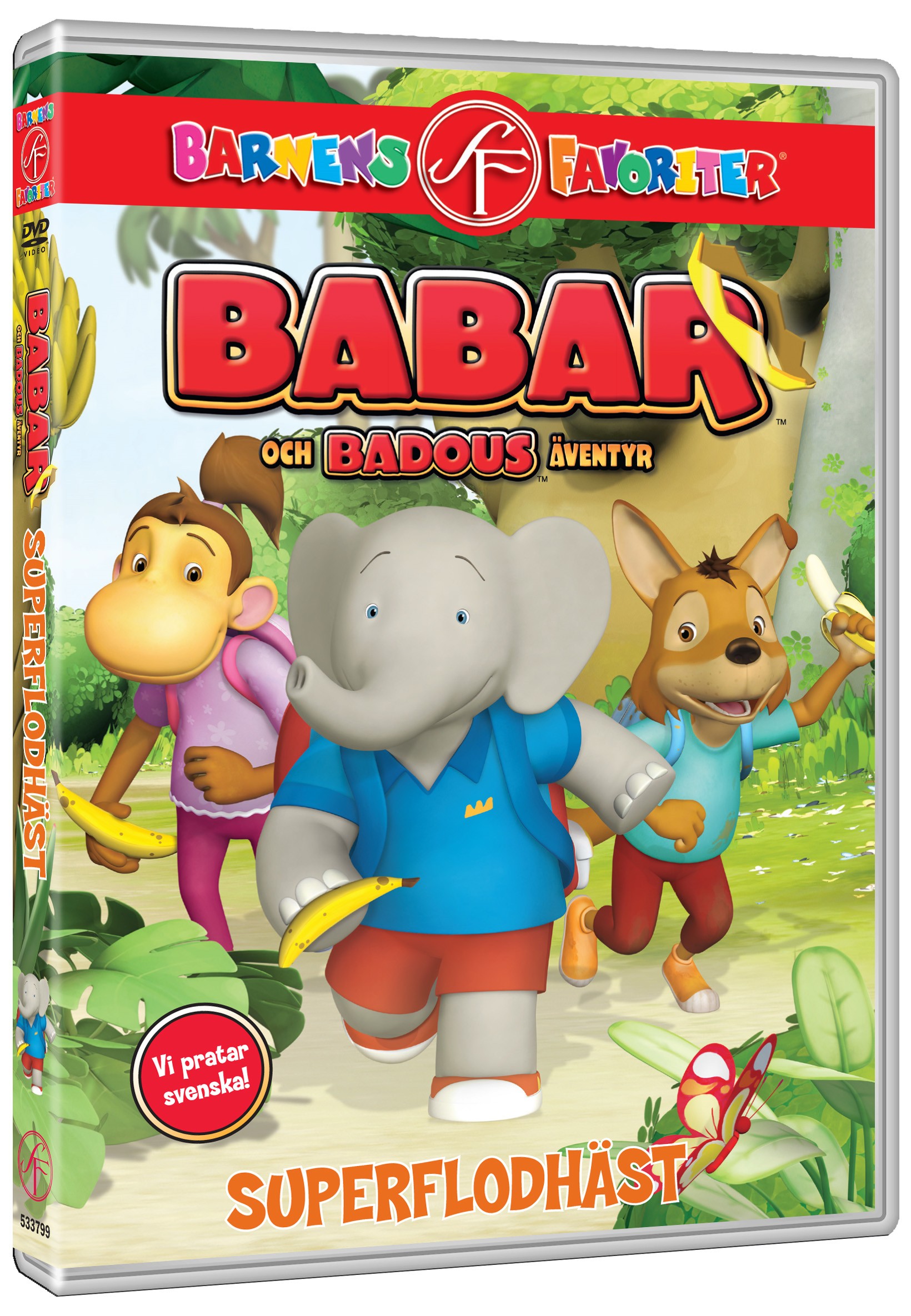 Babar och Badous Äventyr - Superflodhäst (DVD)