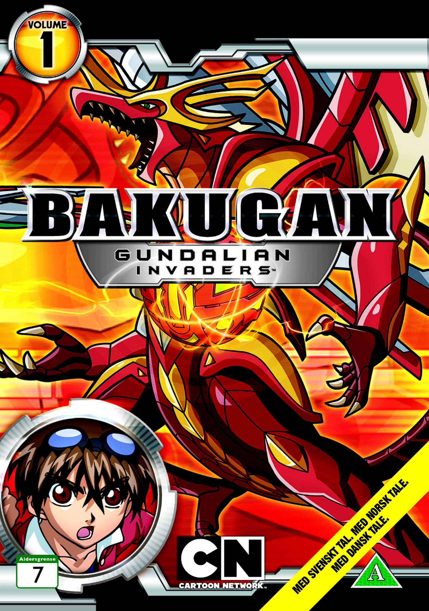 Bakugan Gundalian Invaders - Säsong 1 Volym 1 (DVD)