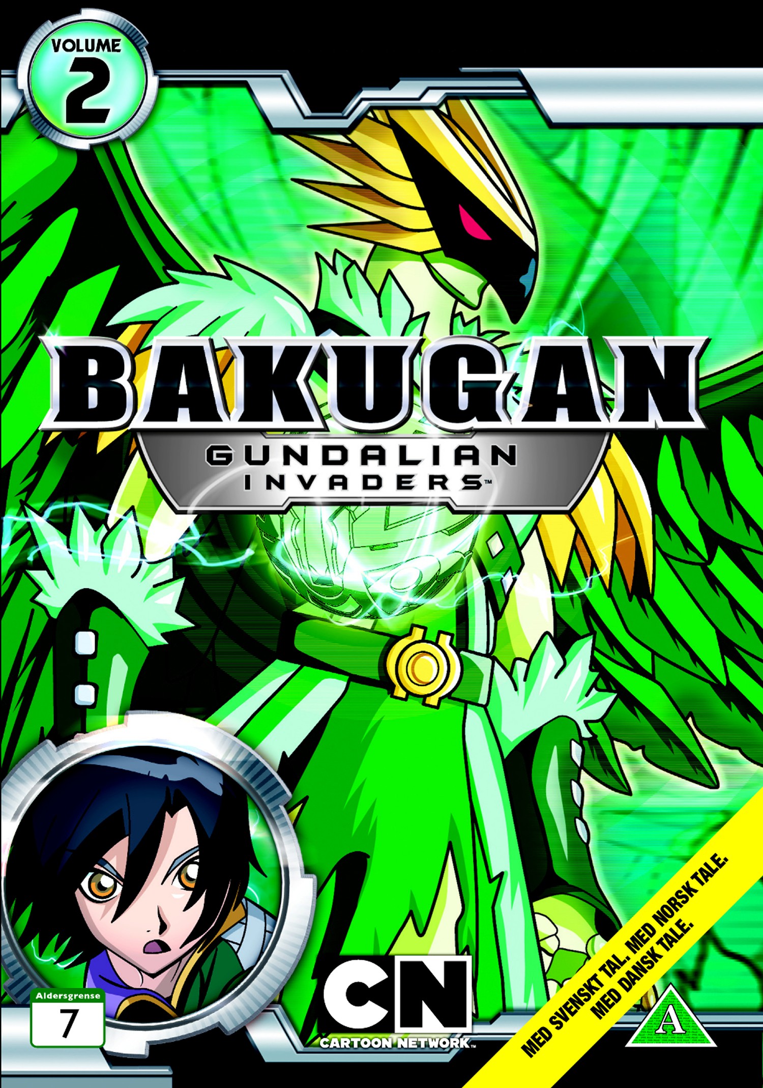 Bakugan Gundalian Invaders - Säsong 1 Volym 2 (DVD)