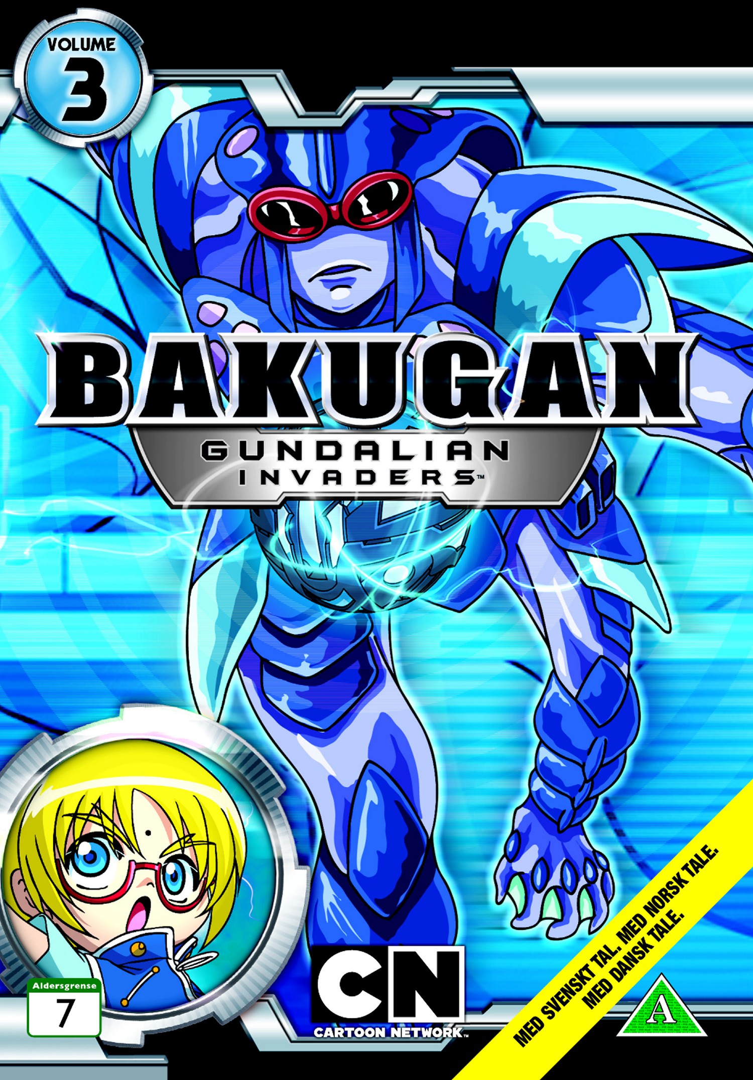 Bakugan Gundalian Invaders - Säsong 1 Volym 3 (DVD)
