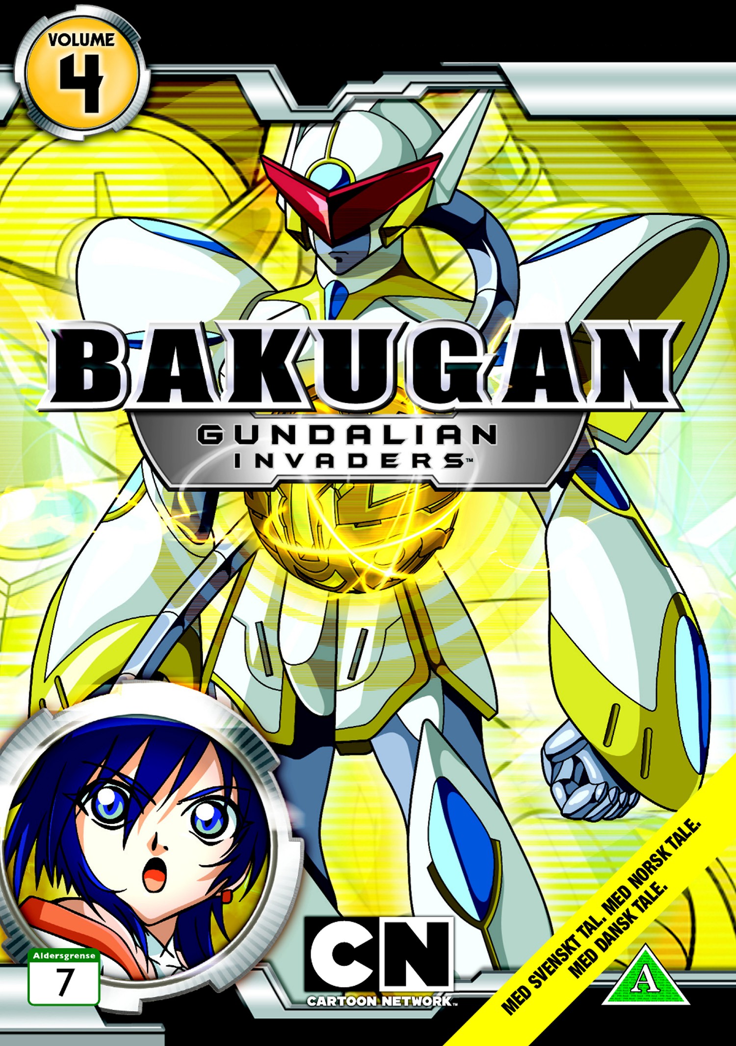 Bakugan Gundalian Invaders - Säsong 1 Volym 4 (DVD)