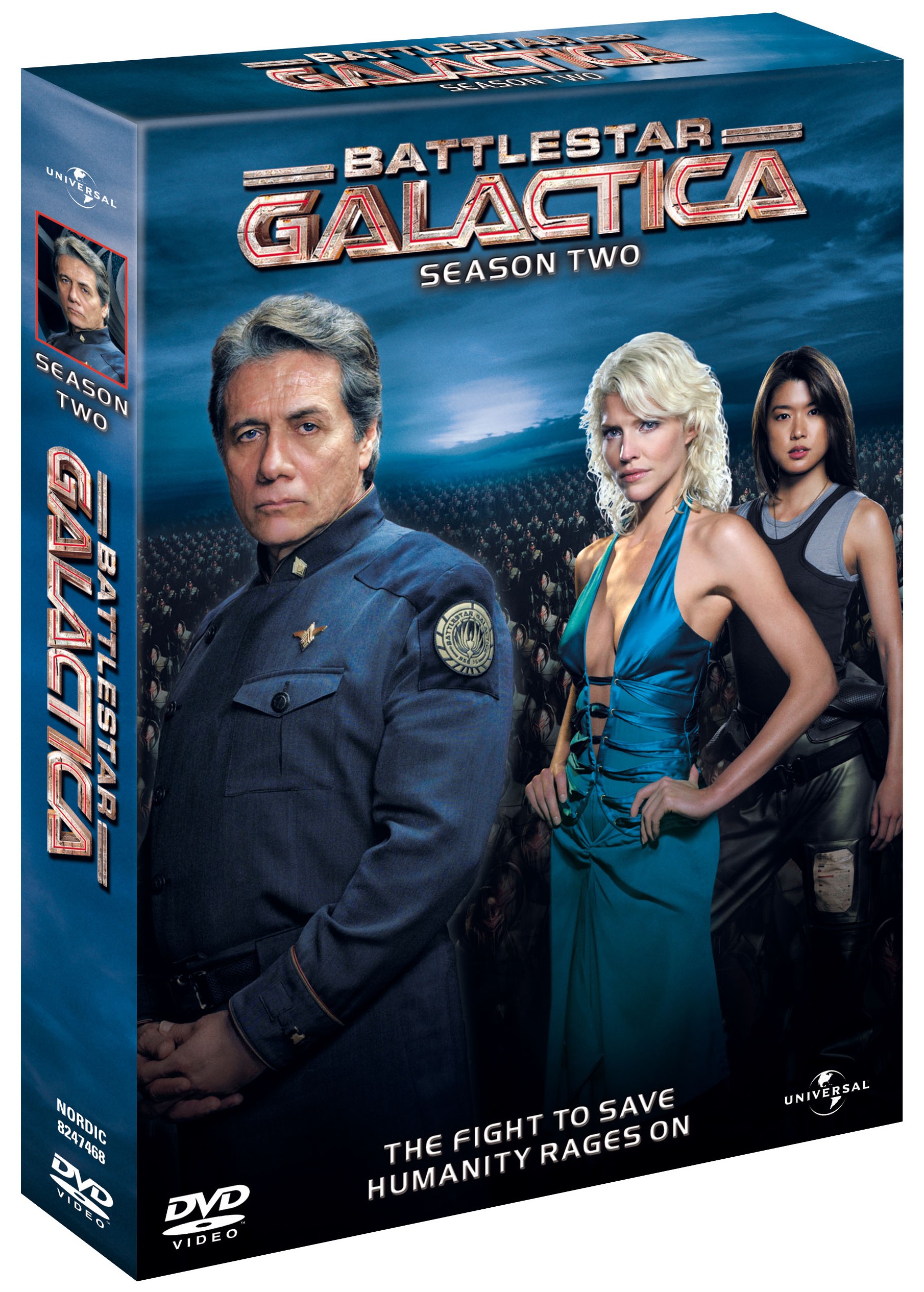 Taisteluplaneetta Galactica - kausi 2 (DVD)