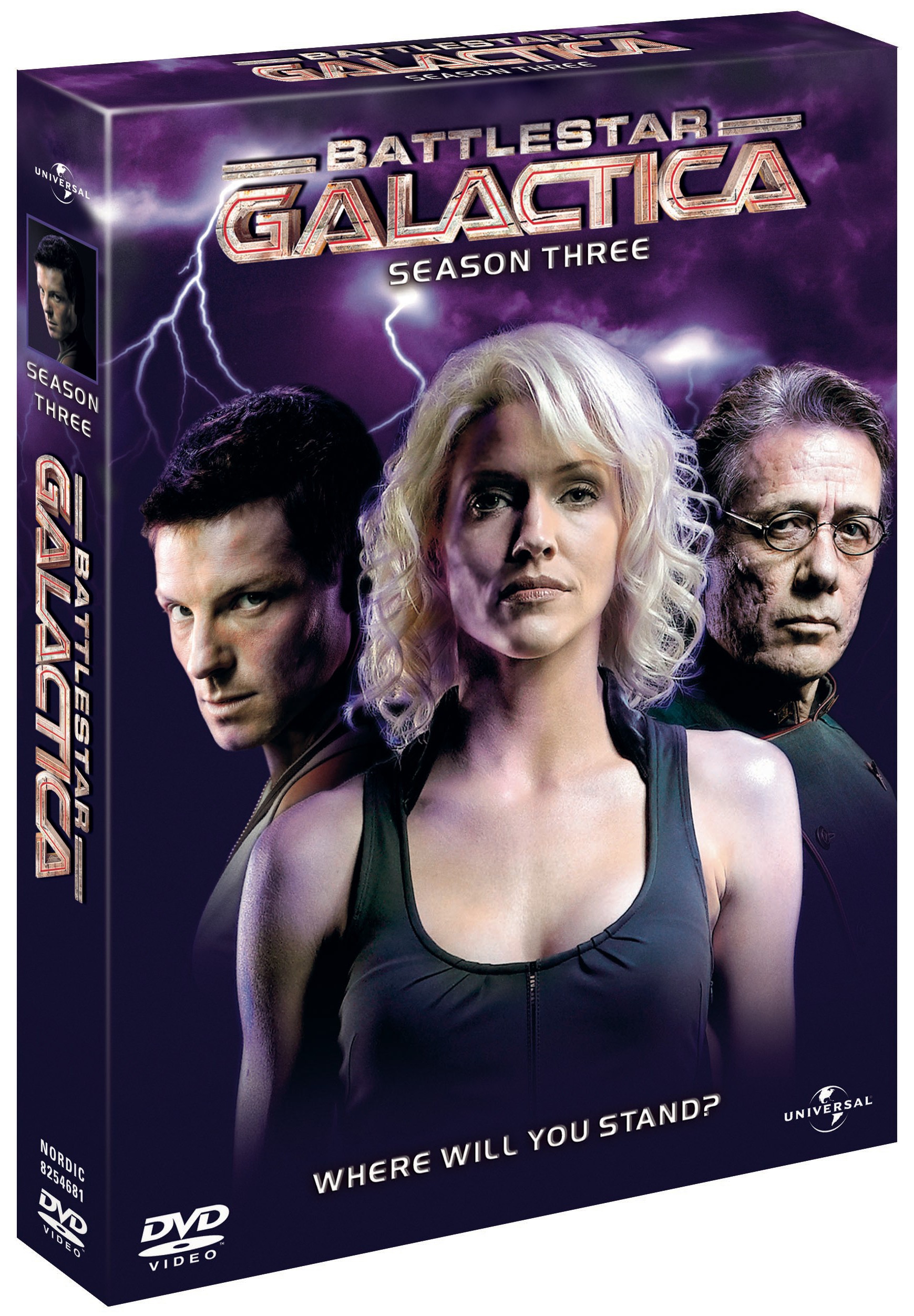 Taisteluplaneetta Galactica - kausi 3 (DVD)