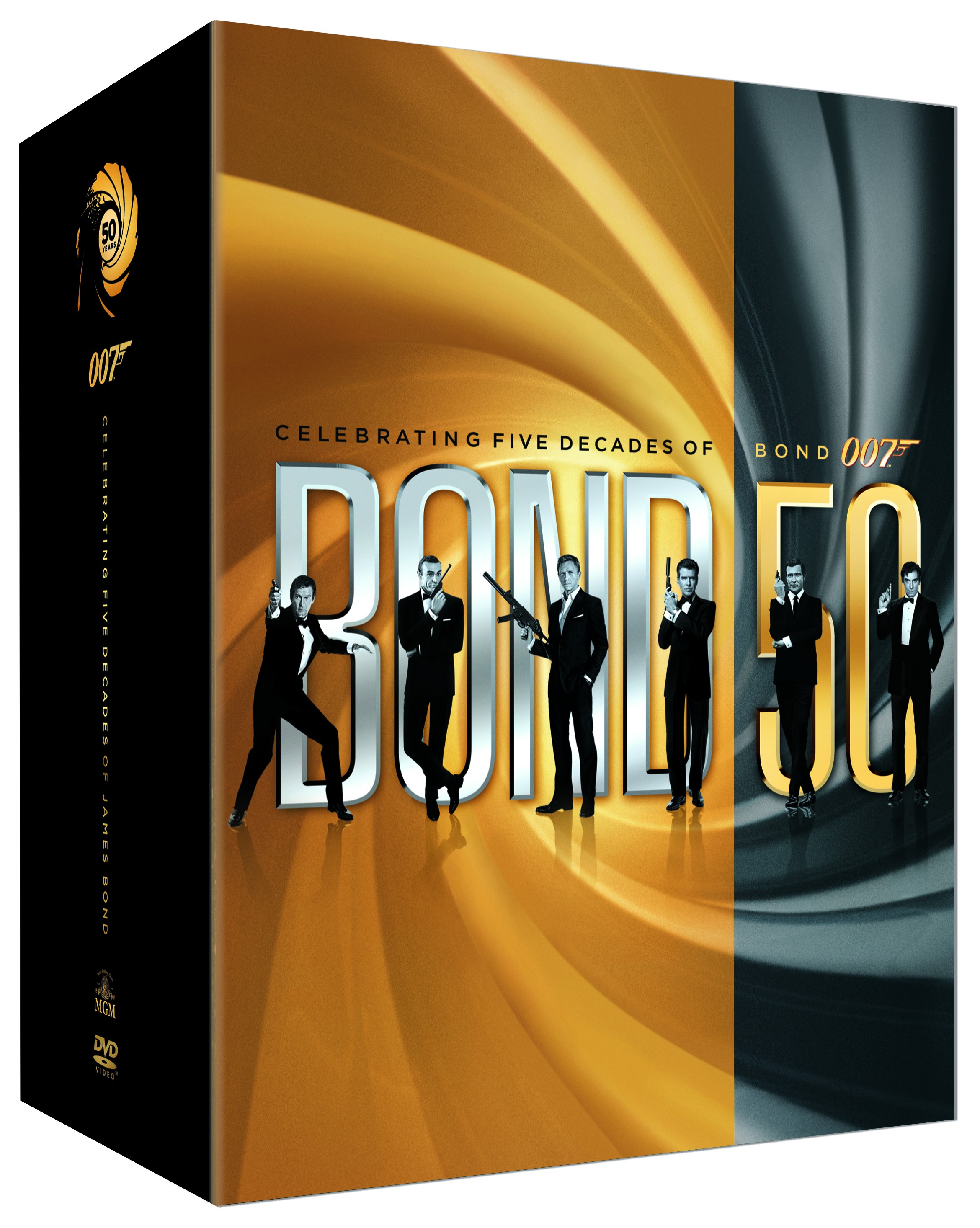 James Bond 50 - Samlingsbox (DVD)