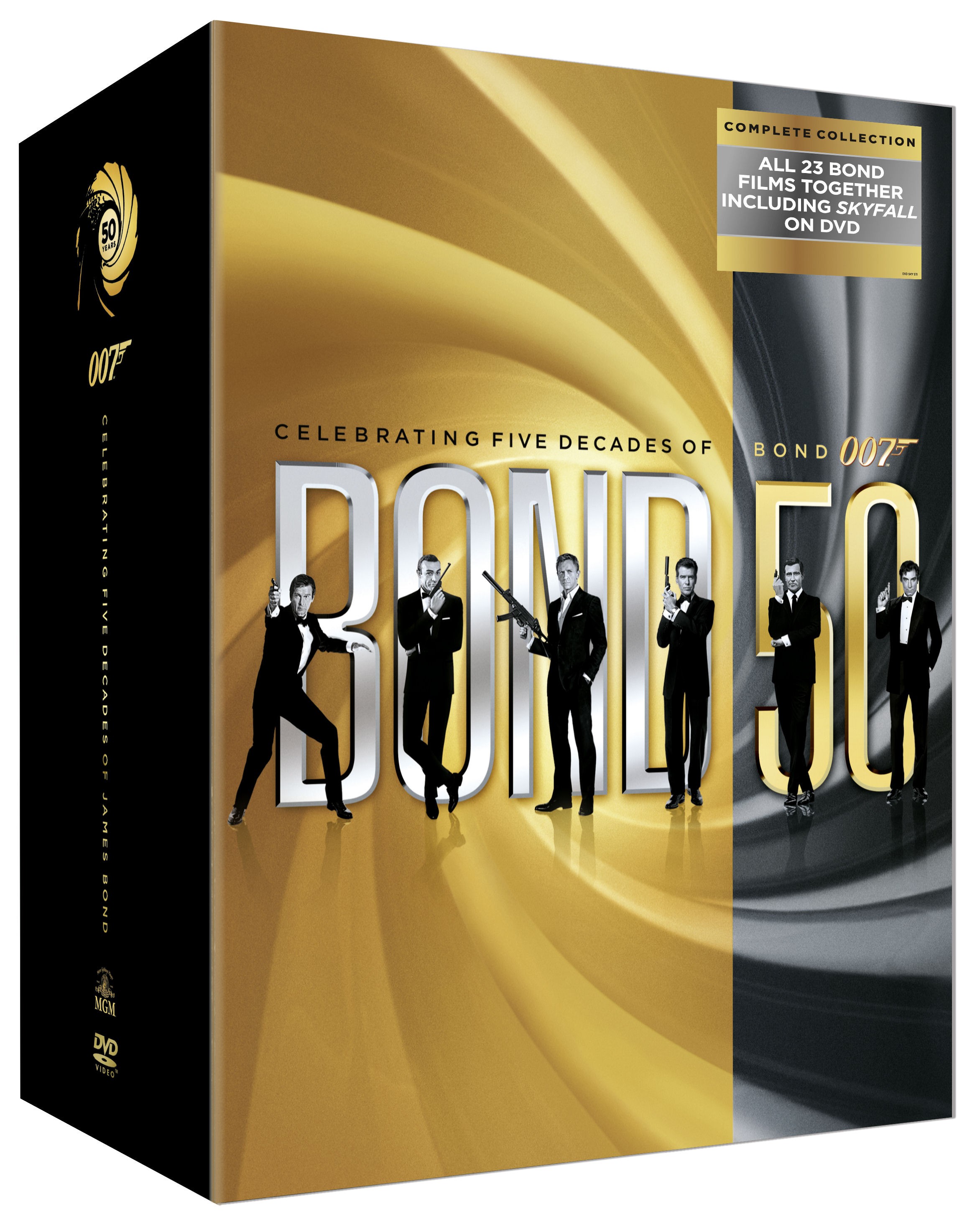 James Bond: samleboks (DVD)