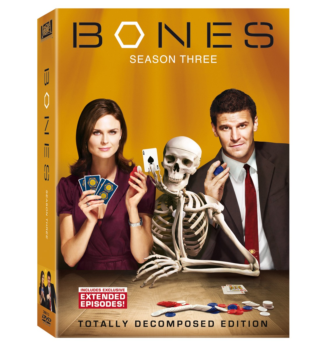 Bones - Kausi 3 (DVD)