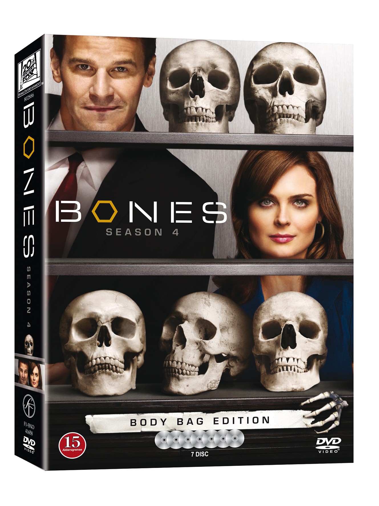 Bones - Kausi 4 (DVD)