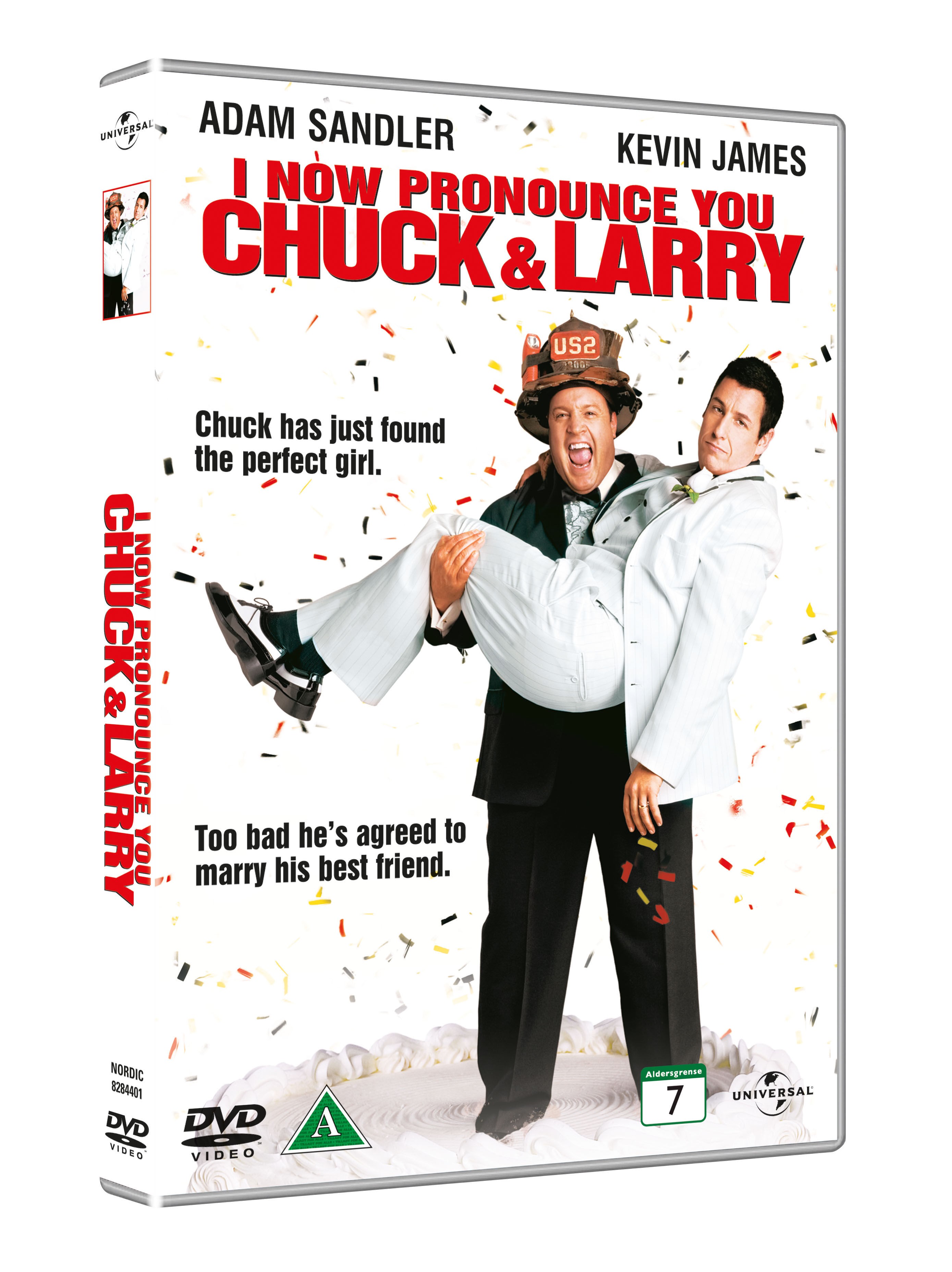 Härmed förklarar jag er... Chuck och Larry (DVD)