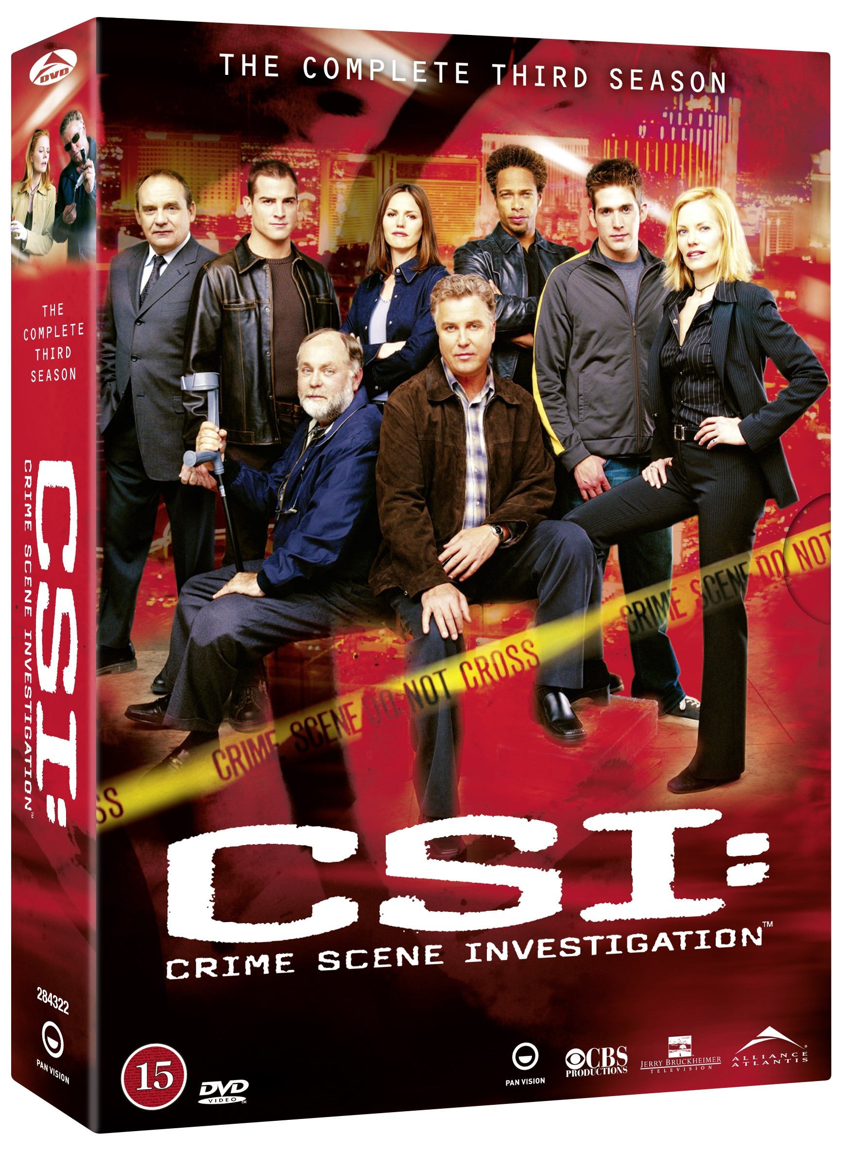 CSI: Las Vegas - S&auml;song 3 (DVD)