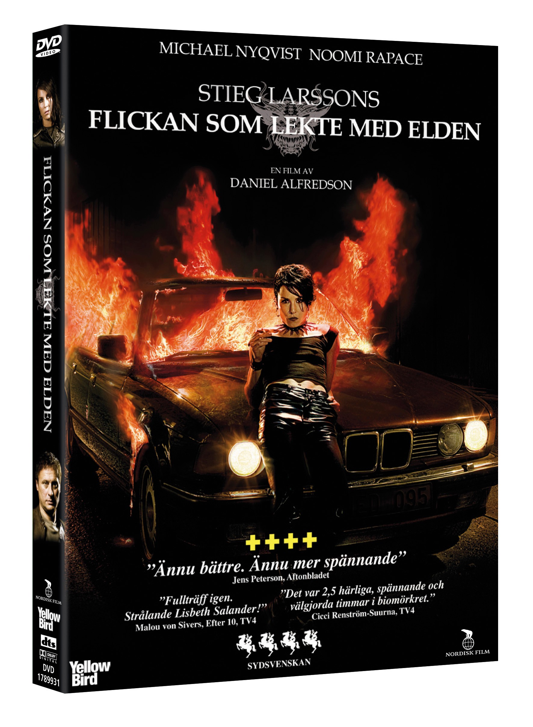 Flickan som lekte med elden (DVD)