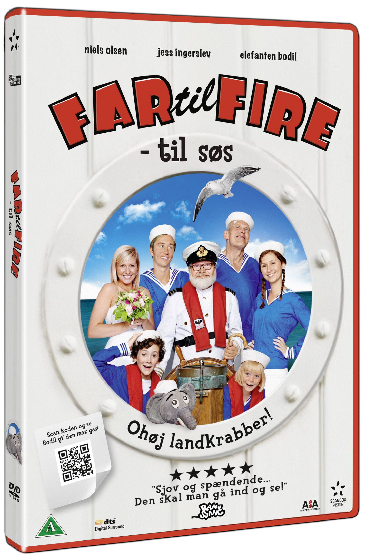 Far til fire - til søs (DVD)