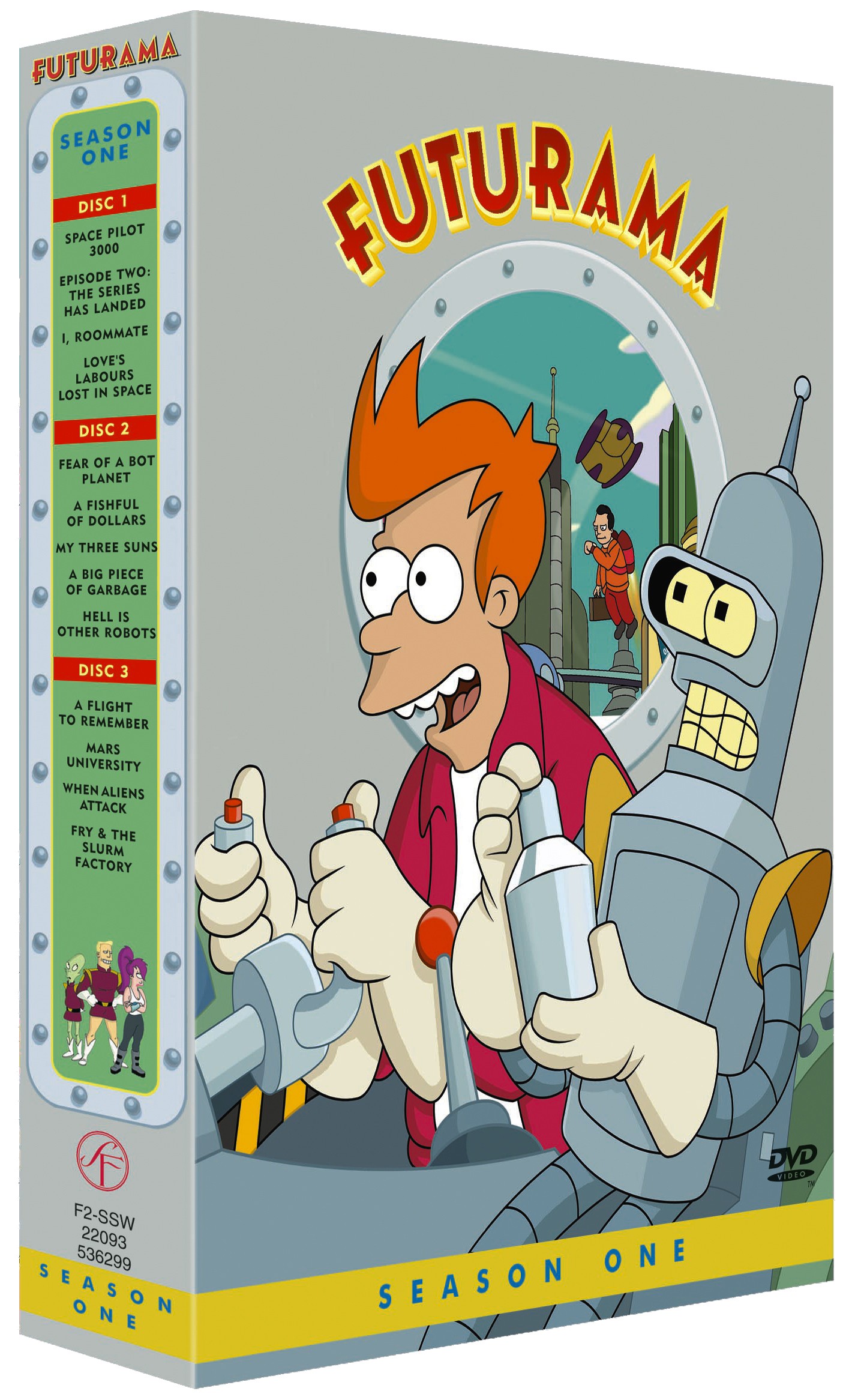 Futurama - Säsong 1 (DVD)