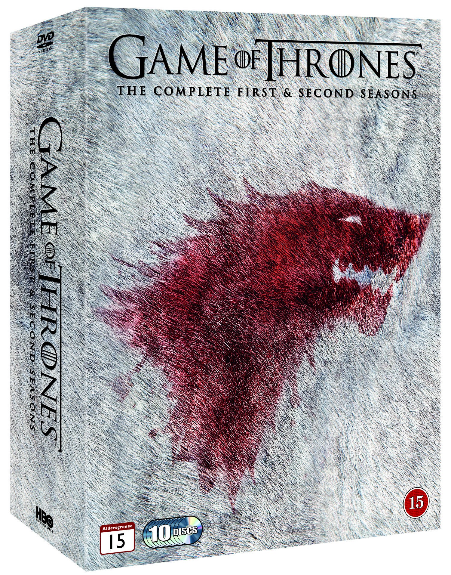 Game of Thrones: sesong 1+2 (DVD)