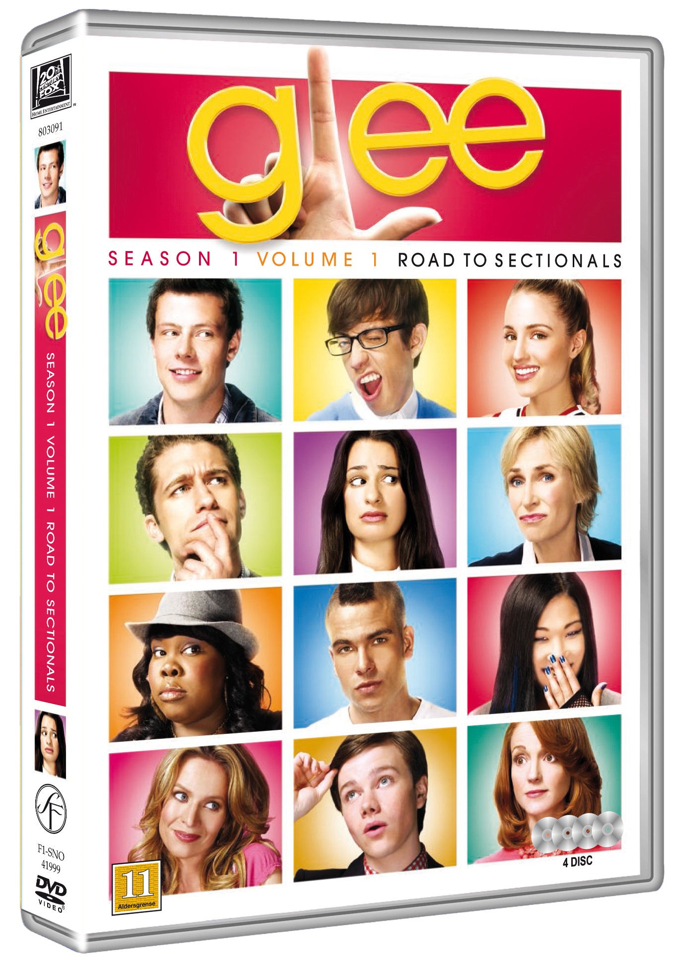 Glee - Säsong 1 Vol. 1 (DVD)