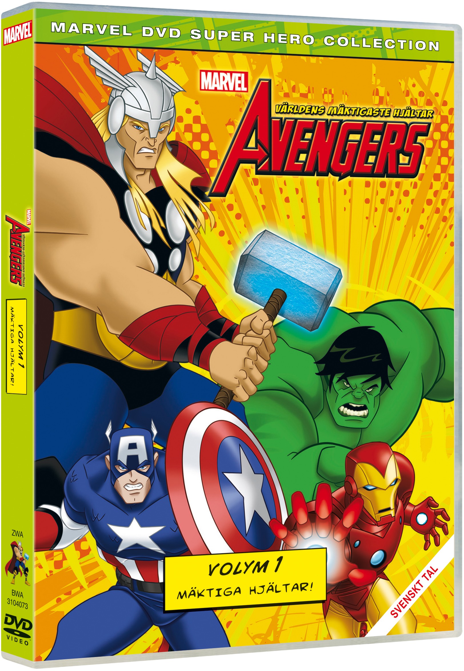 Avengers - Världens Mäktigaste Hjältar Vol 1 (DVD)