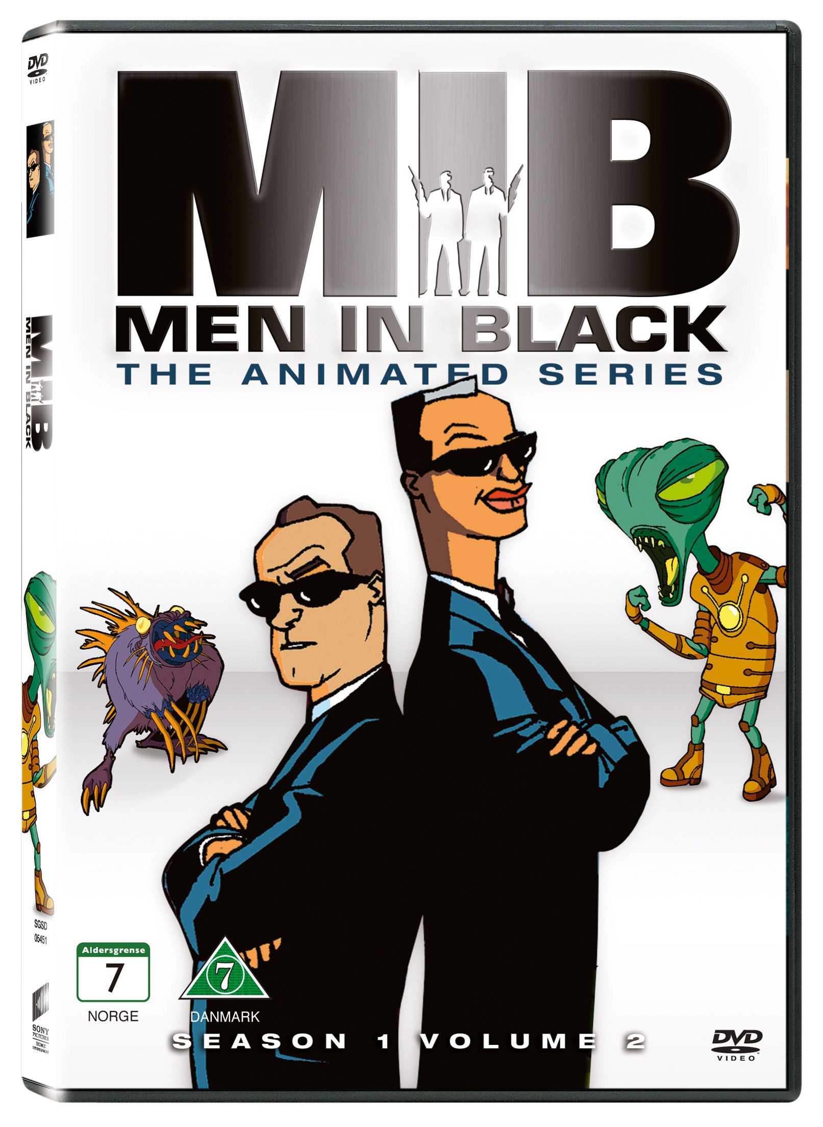 Men In Black: The Animated Series, S 1, Vol 2 (DVD)