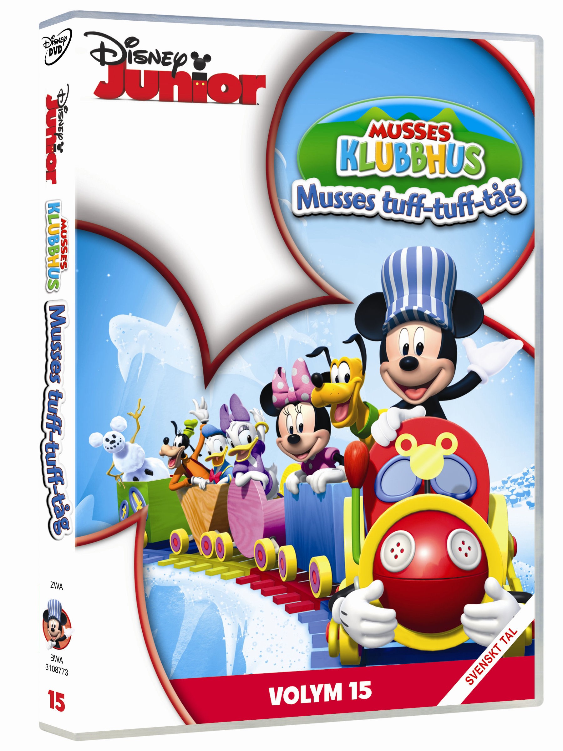 Musses Klubbhus - Musses Tuff-tuff-t&aring;g (DVD)