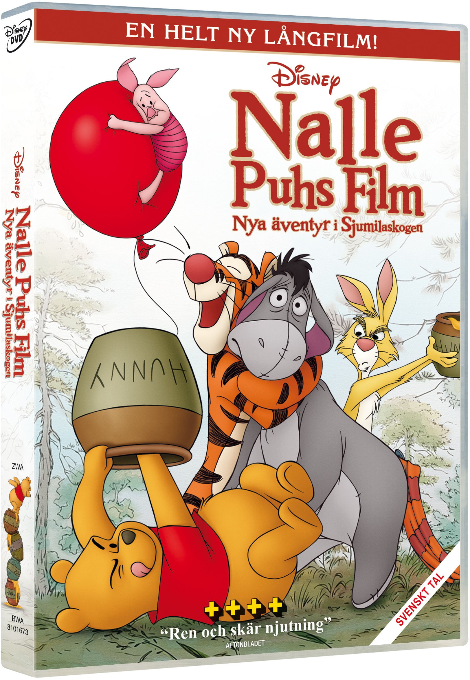 Nalle Puh - Nya &Auml;ventyr i Sjumilaskogen (DVD)